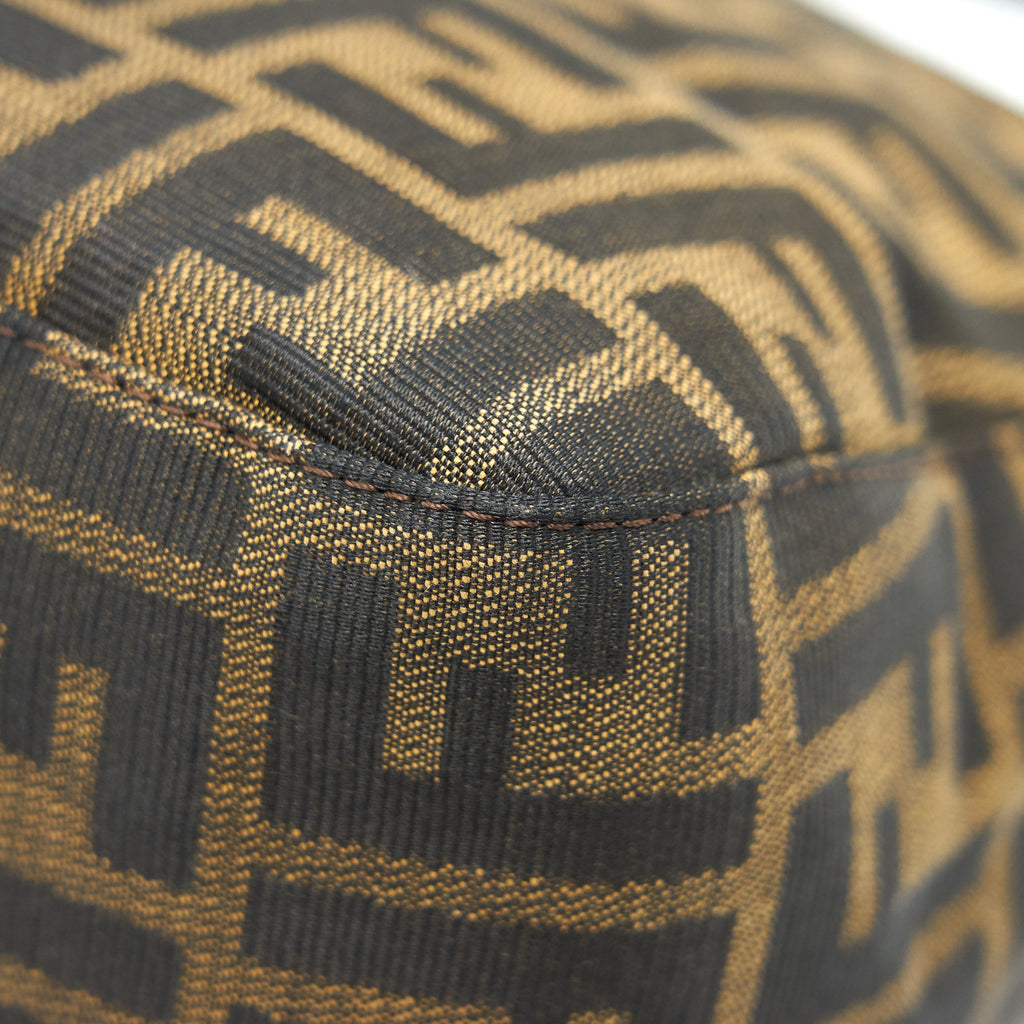 FENDI VINTAGE ZUCCA MAMMA BAGUETTE BAG