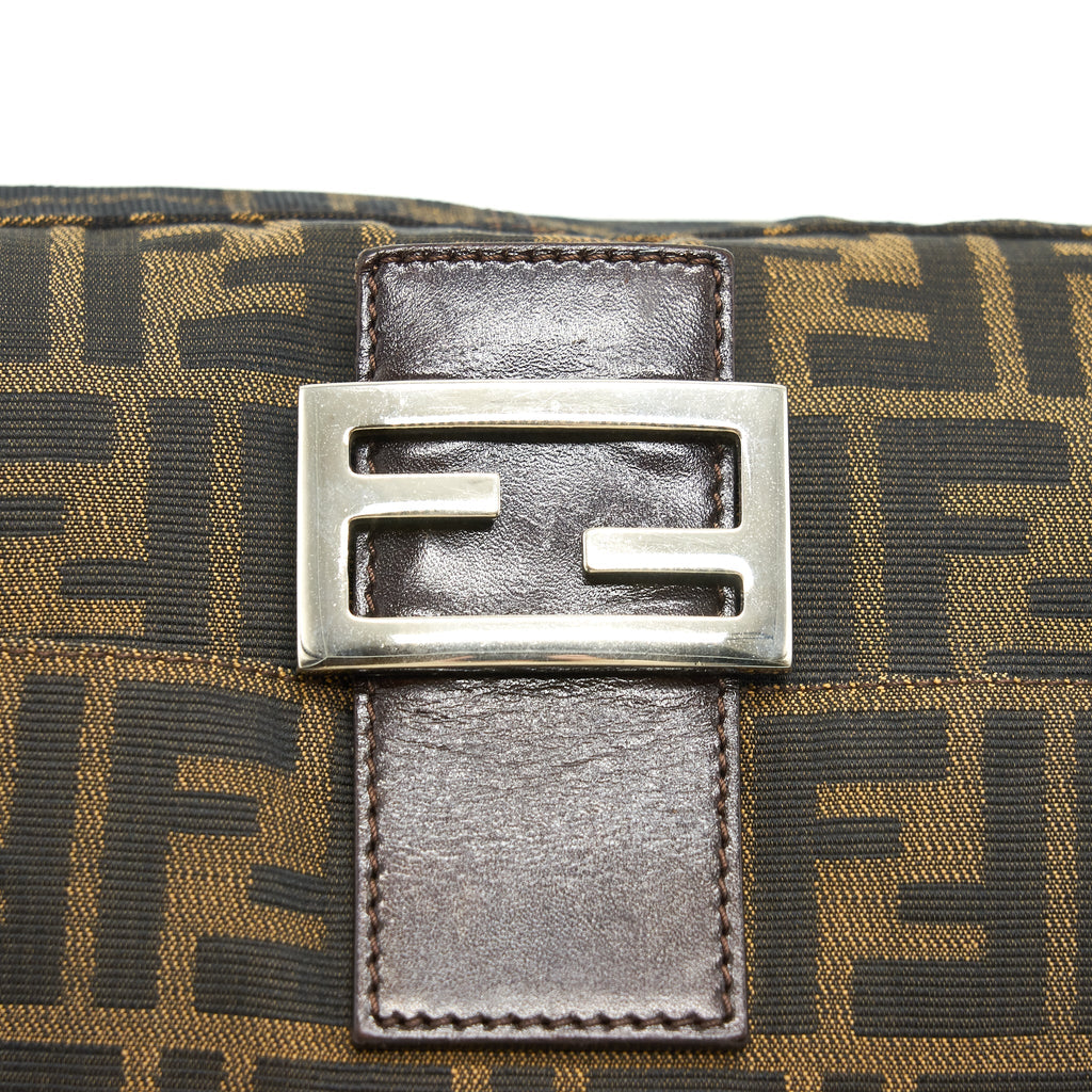 FENDI VINTAGE ZUCCA MAMMA BAGUETTE BAG