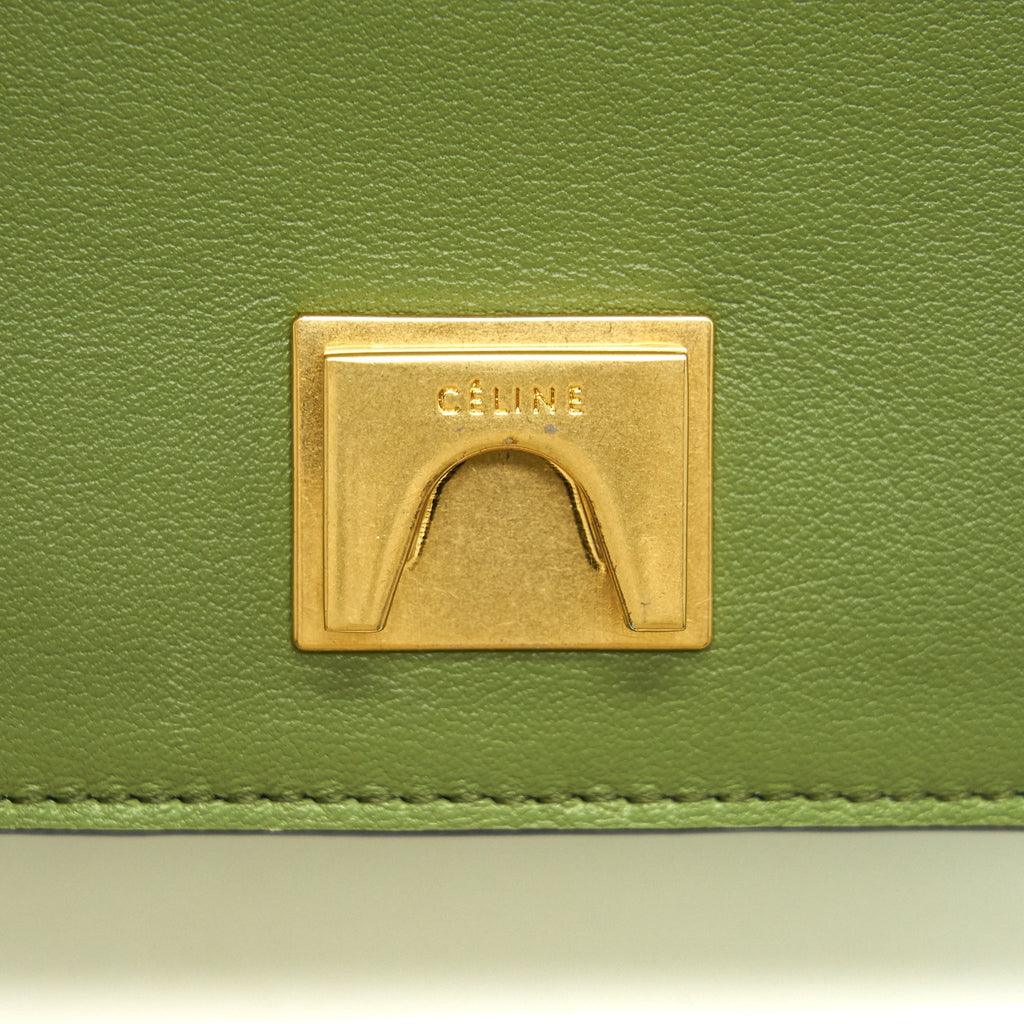 CELINE FRAME BAG SHOULDER BAG GREEN