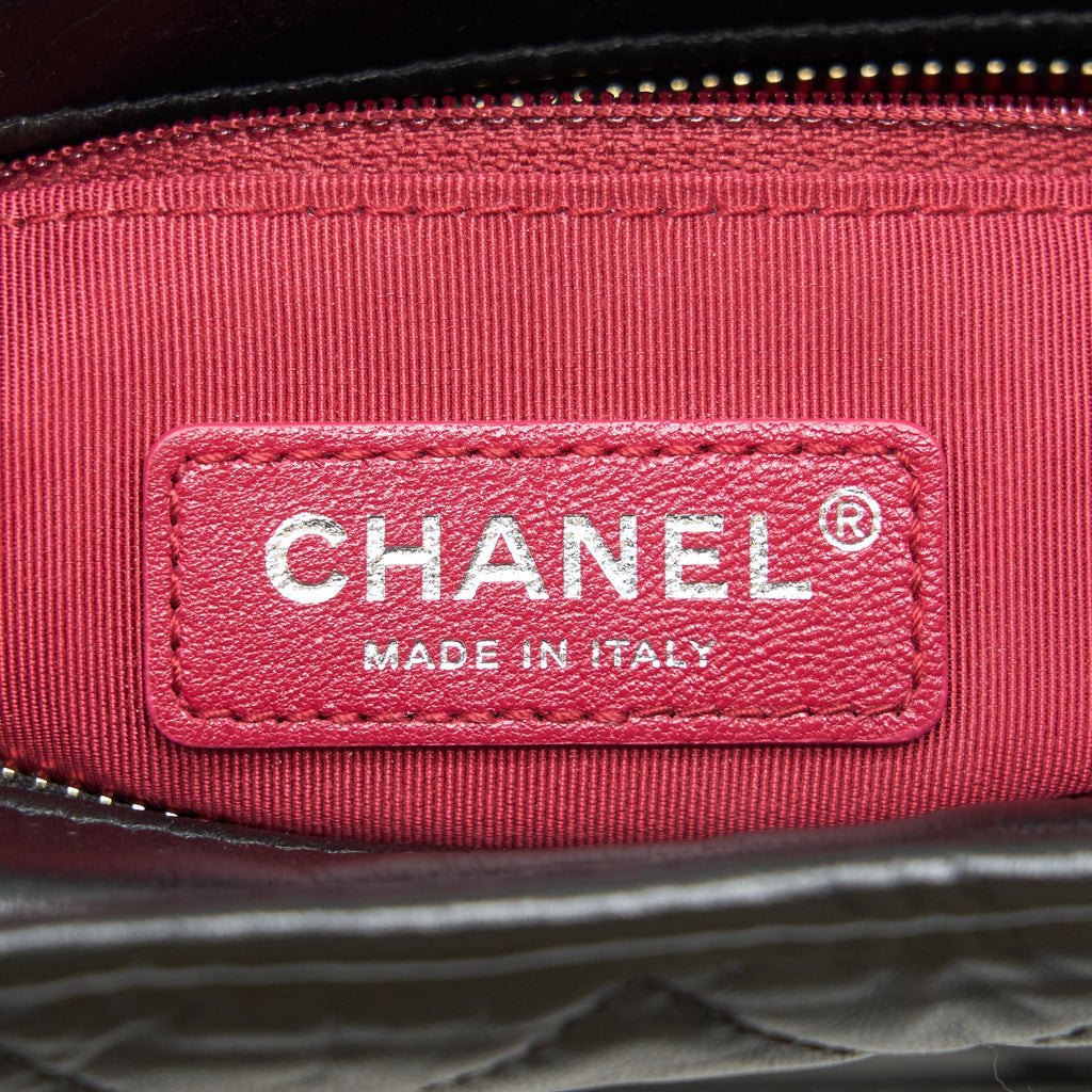 CHANEL SMALL GABRIELLE HOBO BAG BLACK