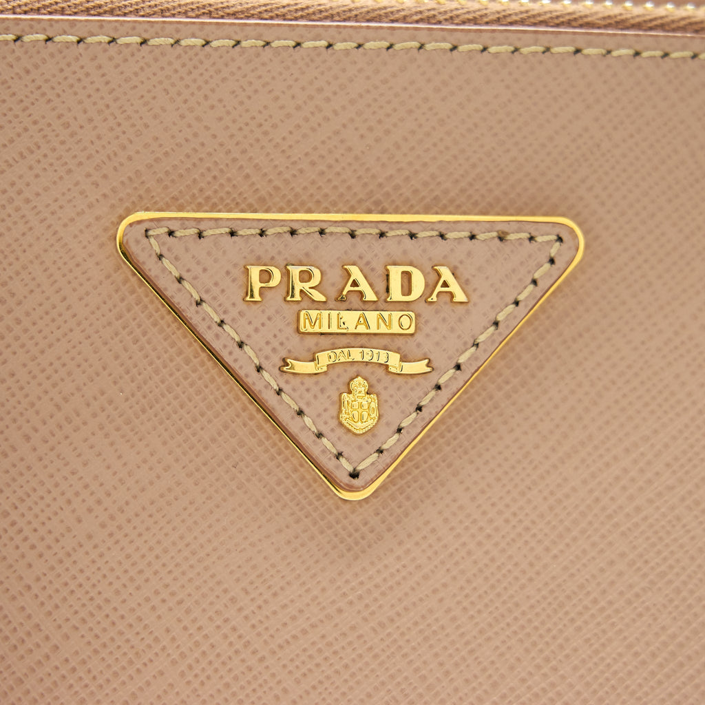 PRADA SAFFIANO TOTE BAG LIGHT PINK