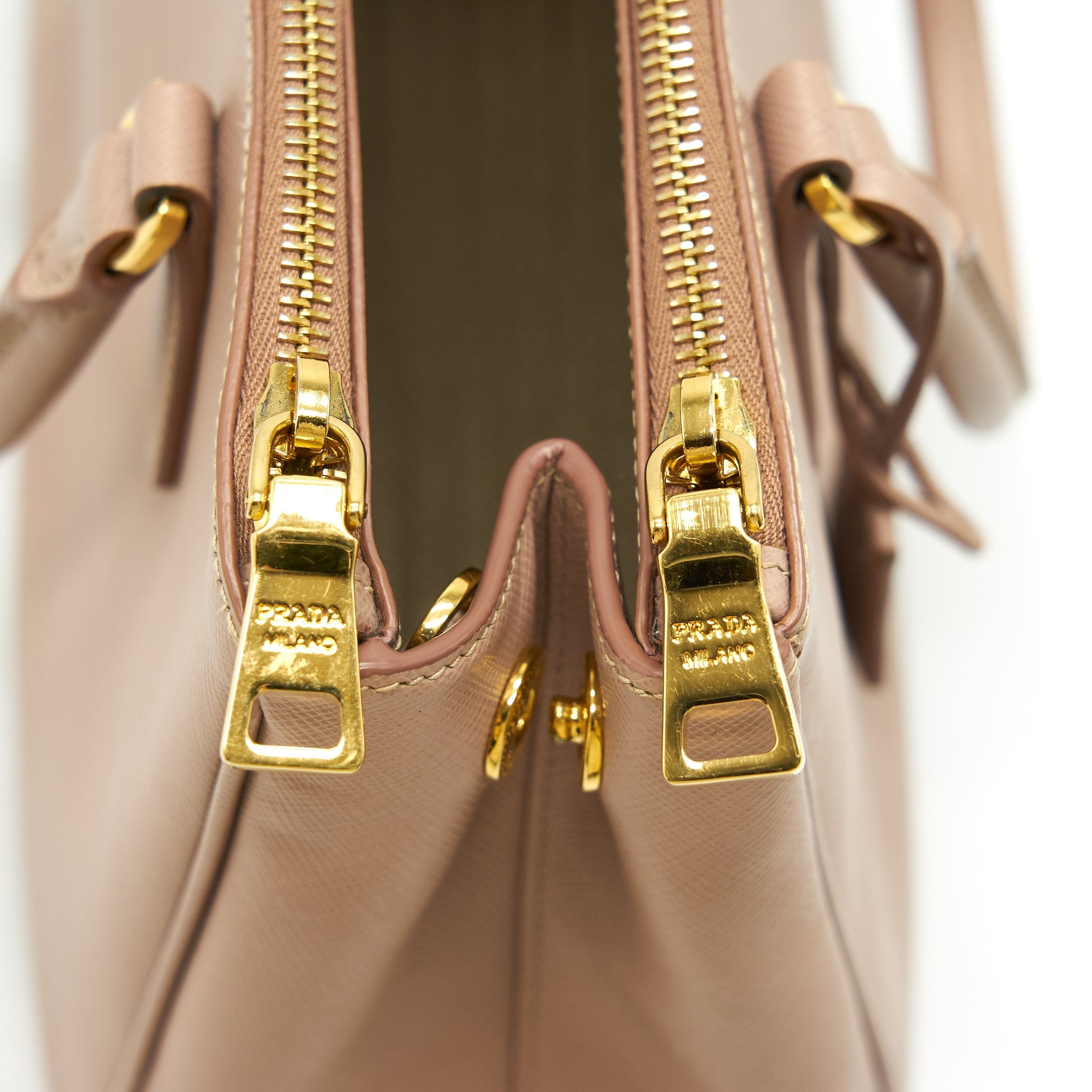 PRADA SAFFIANO TOTE BAG LIGHT PINK