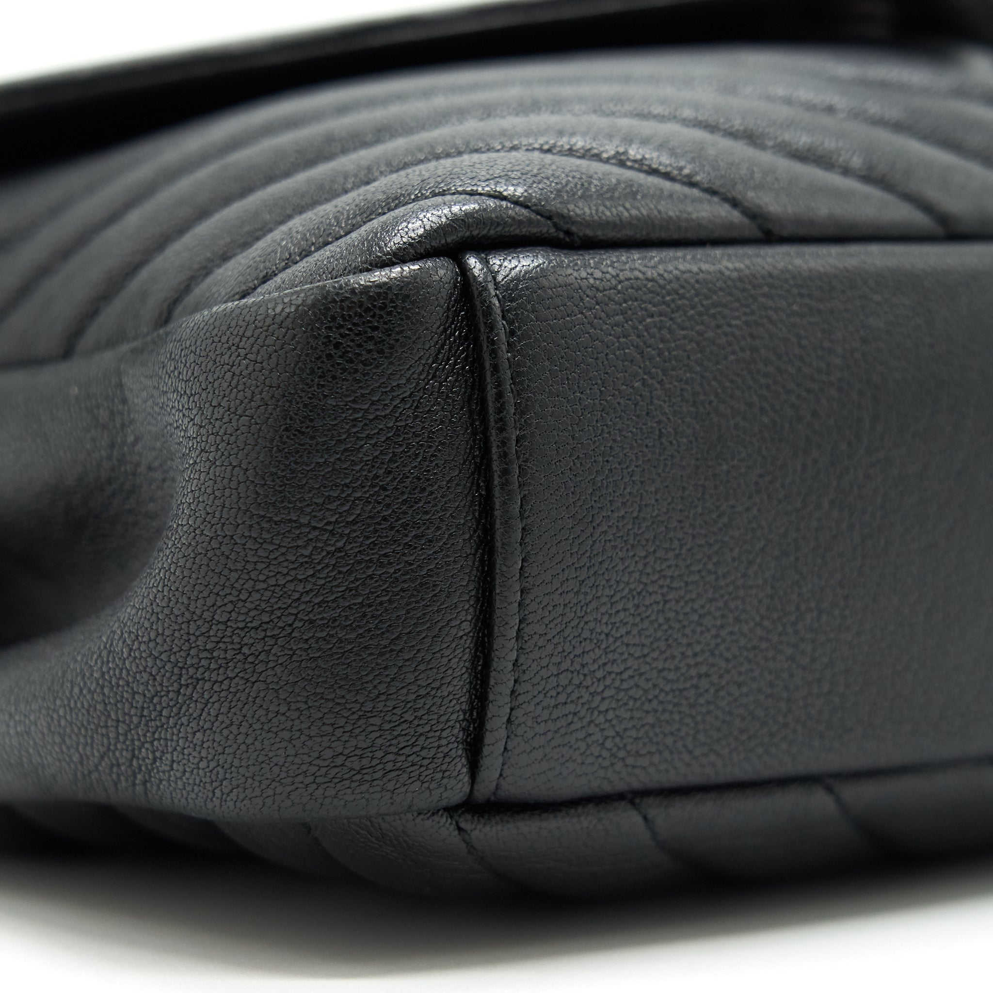 SAINT LAURENT / YSL CHEVRON MONOGRAM BAG LIMITED EDITION