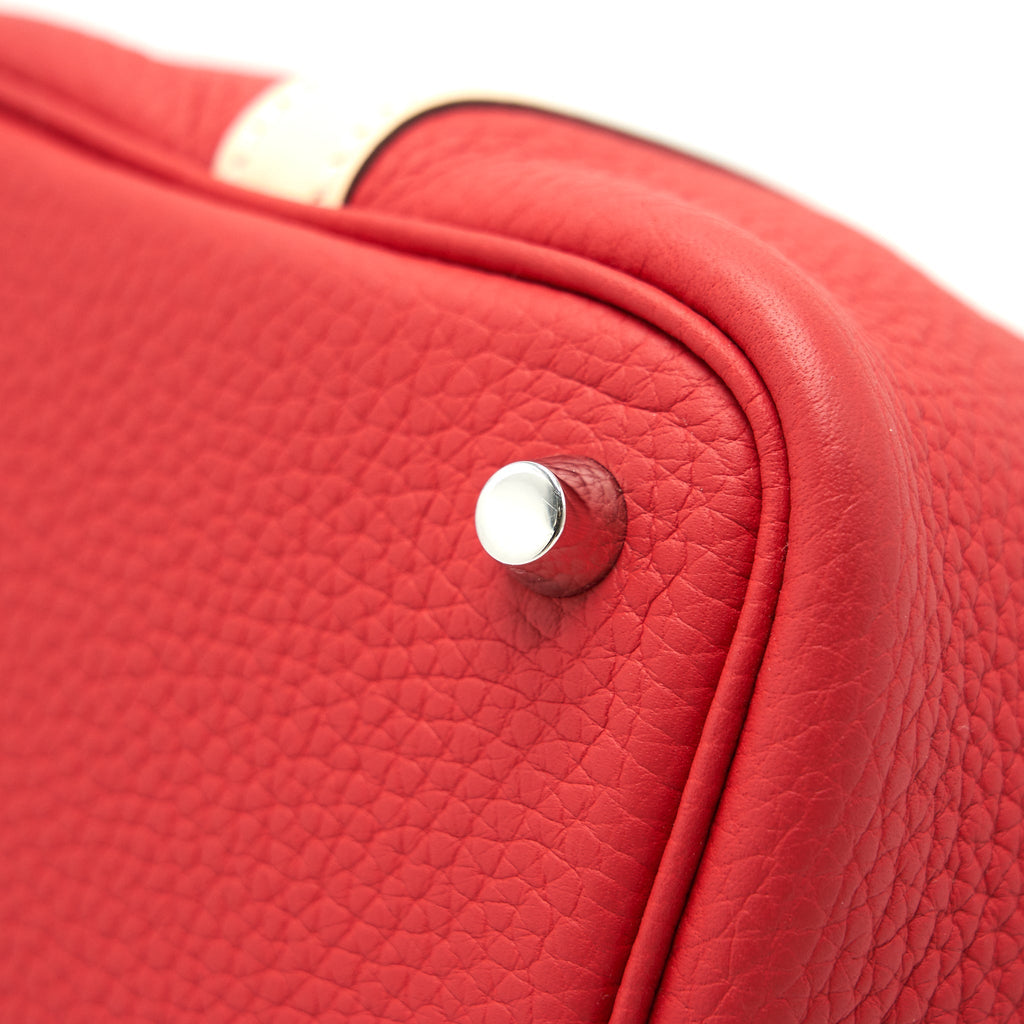 HERMES PICOTIN 18 ROSE TOMATE / ROSE ELGANTINE