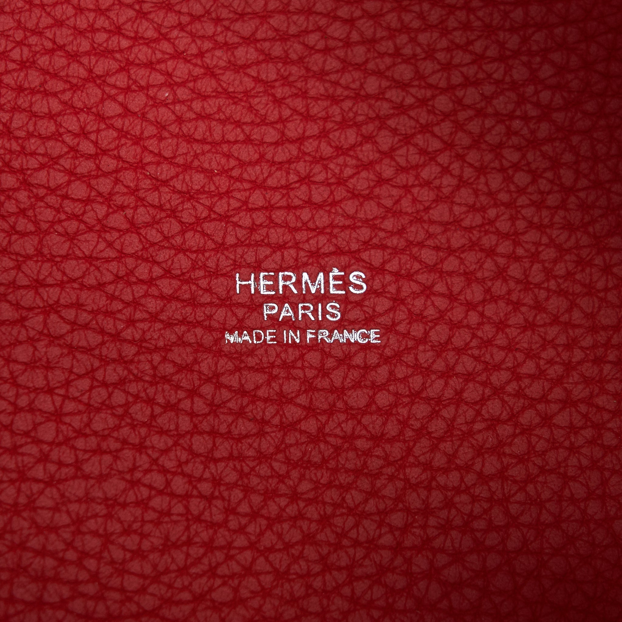 HERMES PICOTIN 18 ROSE TOMATE / ROSE ELGANTINE