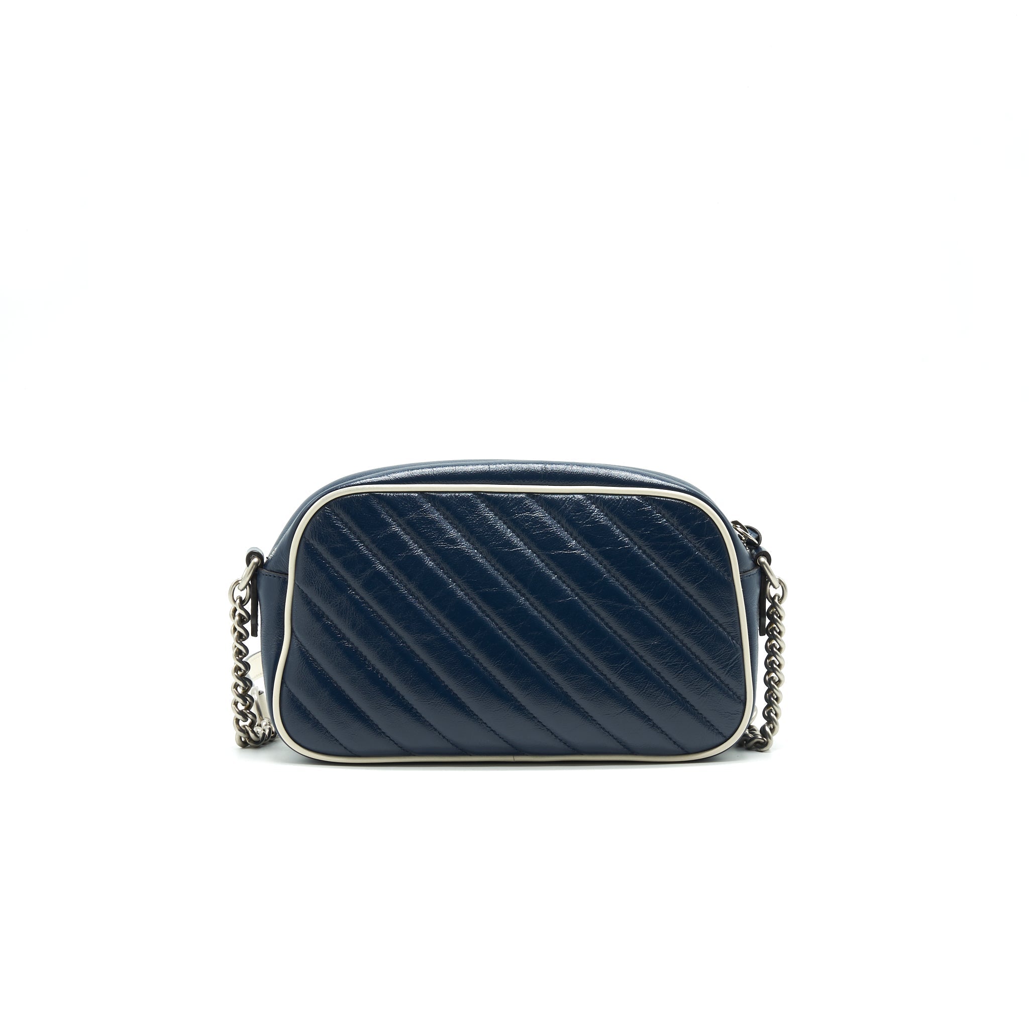 GUCCI SMALL GG MARMONT BAG NAVY