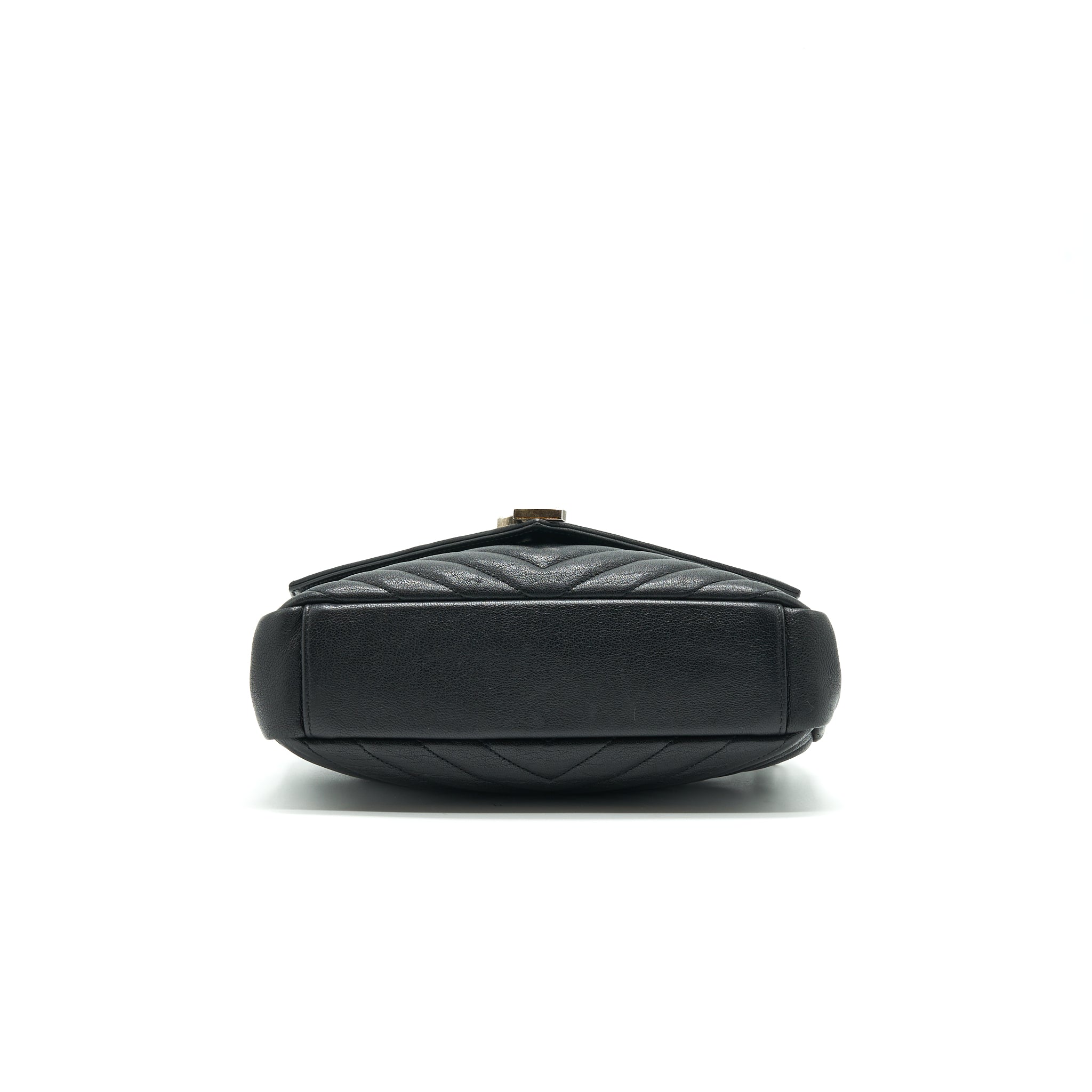 SAINT LAURENT / YSL CHEVRON MONOGRAM BAG LIMITED EDITION