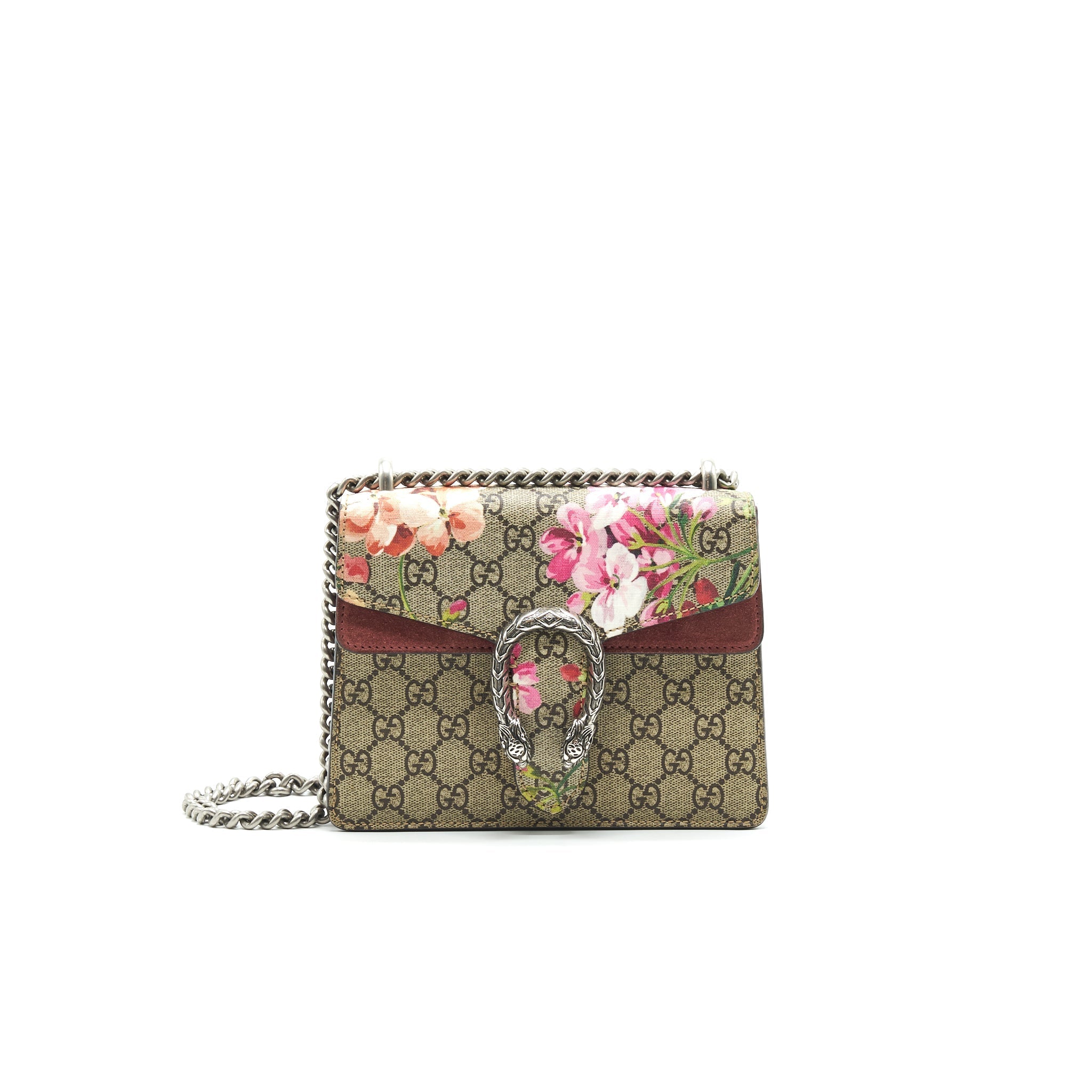 GUCCI DIONYSUS GG BLOSSOM MINI CROSSBODY BAG