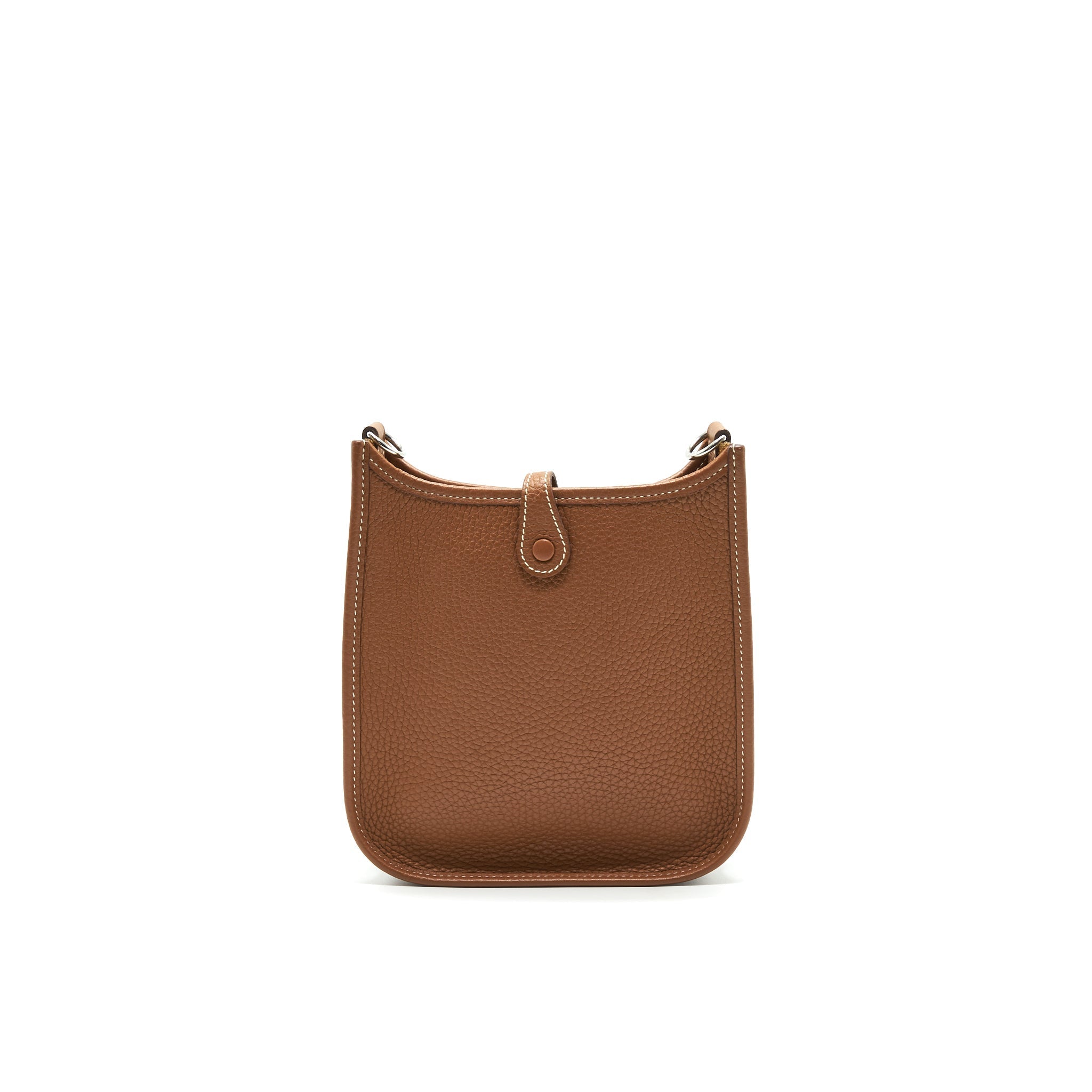 HERMES MINI EVELYNE GOLD WITH GOLD HARDWARE
