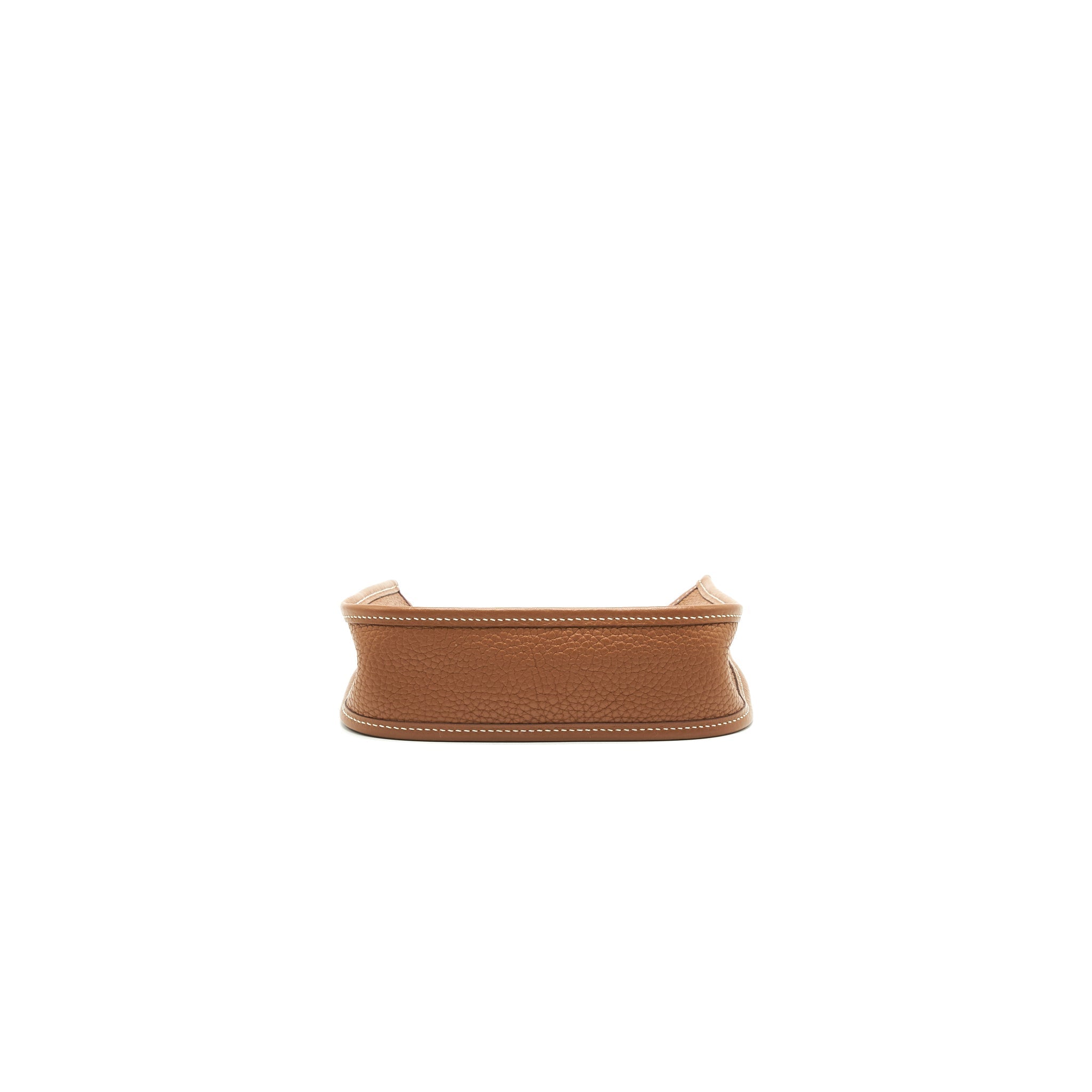 HERMES MINI EVELYNE GOLD WITH GOLD HARDWARE
