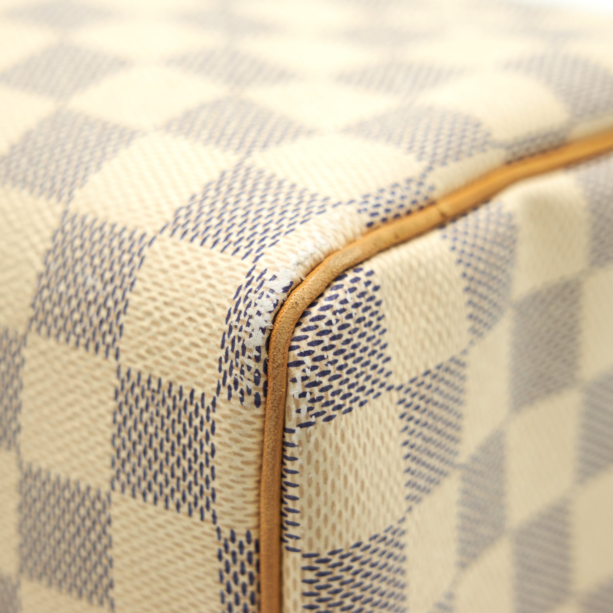 LOUIS VUITTON SPEEDY 25 DAMIER AZUR CANVAS HANDBAG