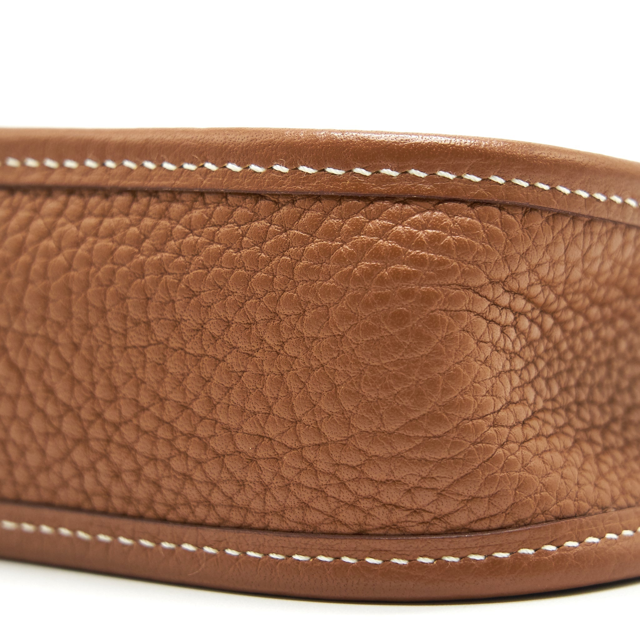 HERMES MINI EVELYNE GOLD WITH GOLD HARDWARE