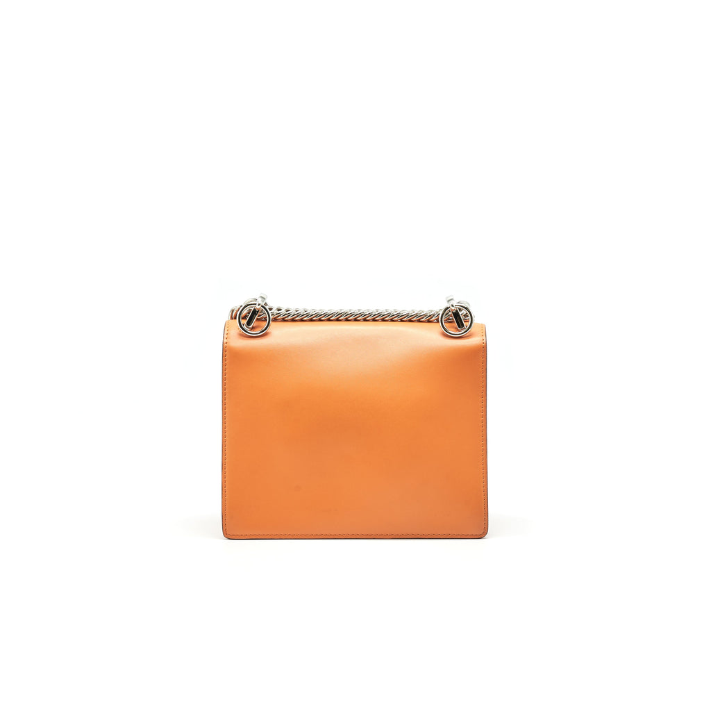 FENDI KAN I SMALL SHOULDER BAG ORANGE