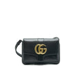 GUCCI ARLI SMALL SHOULDER BAG BLACK GHW