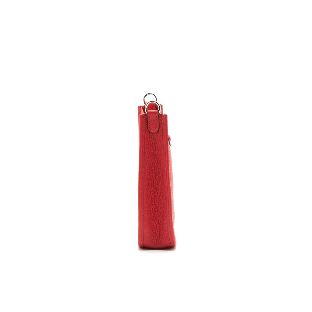 HERMES MINI EVELYNE ROUGE TOMATO