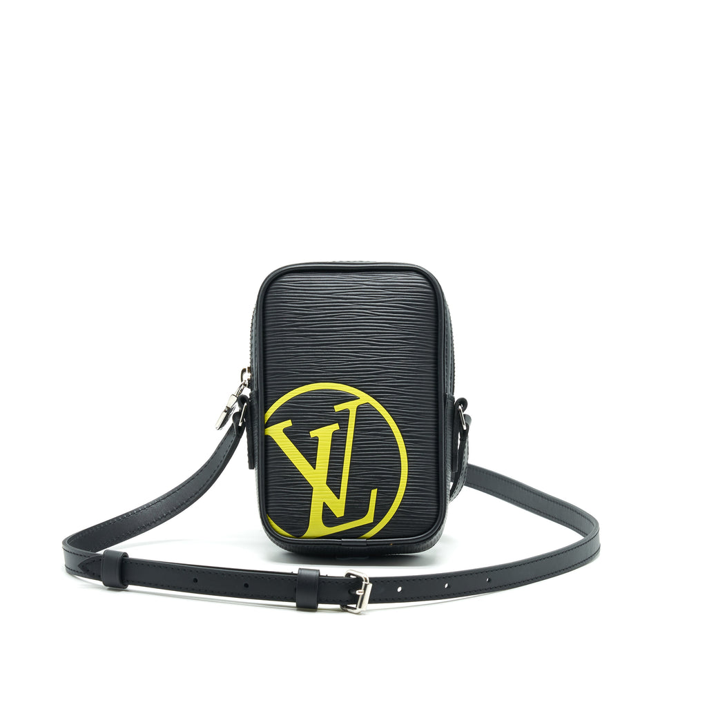LOUIS VUITTON MINI CROSSBODY BAG EPI LEATHE BLACK