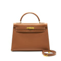HERMES KELLY 32 SELLIERGOLD WITH GHW EPSOM