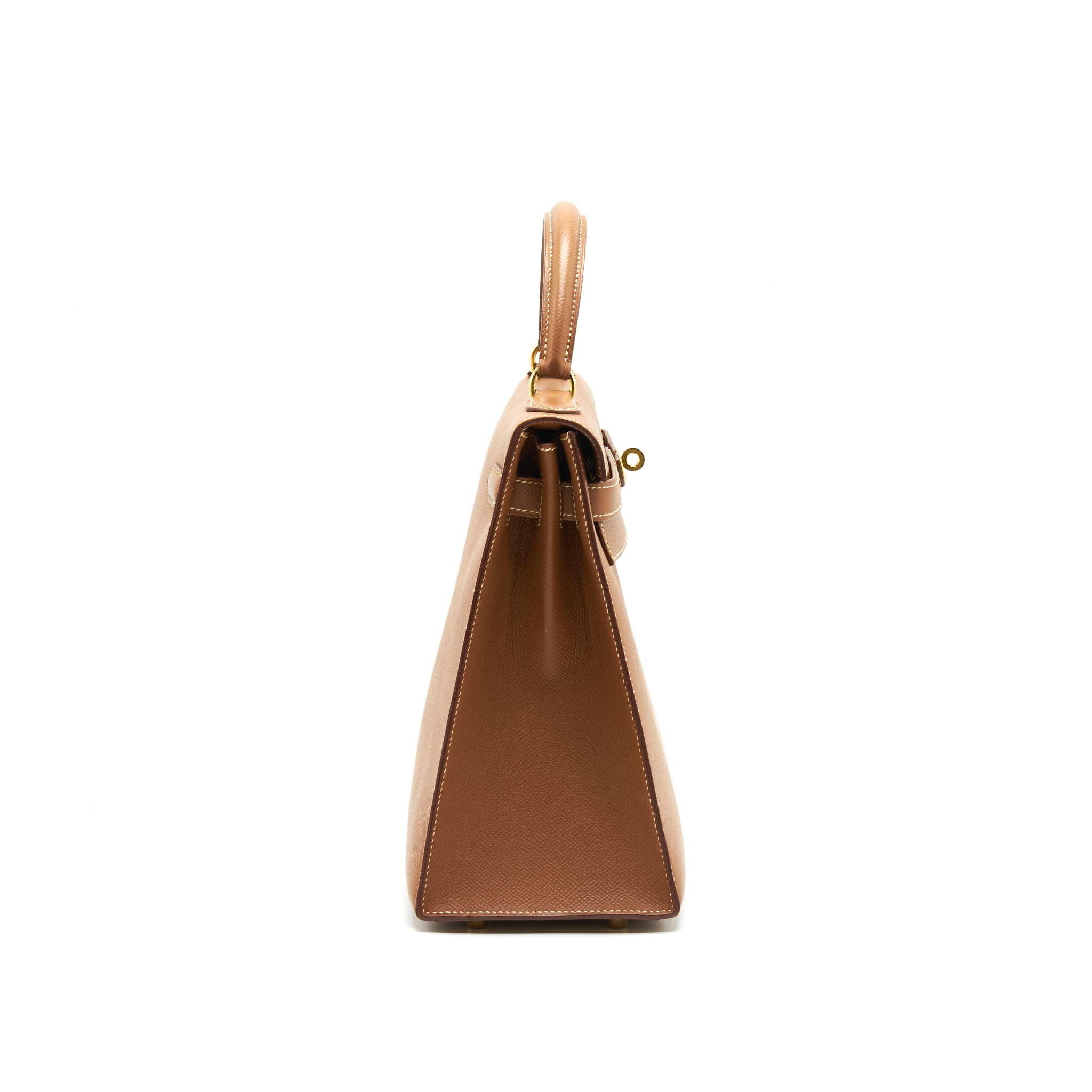 HERMES KELLY 32 SELLIERGOLD WITH GHW EPSOM