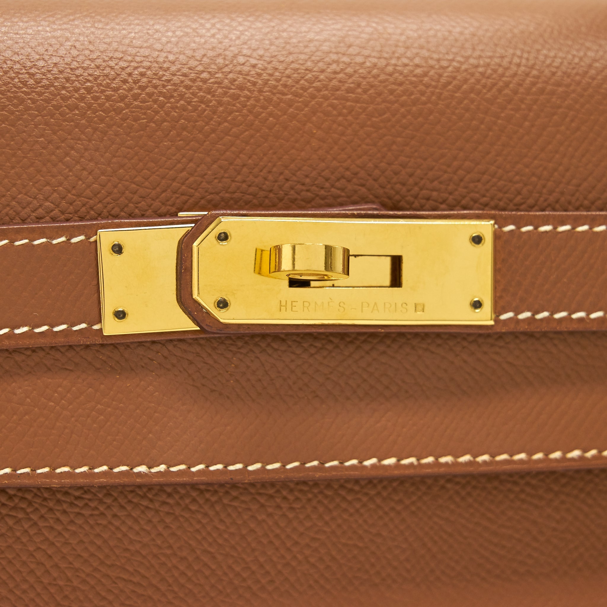 HERMES KELLY 32 SELLIERGOLD WITH GHW EPSOM