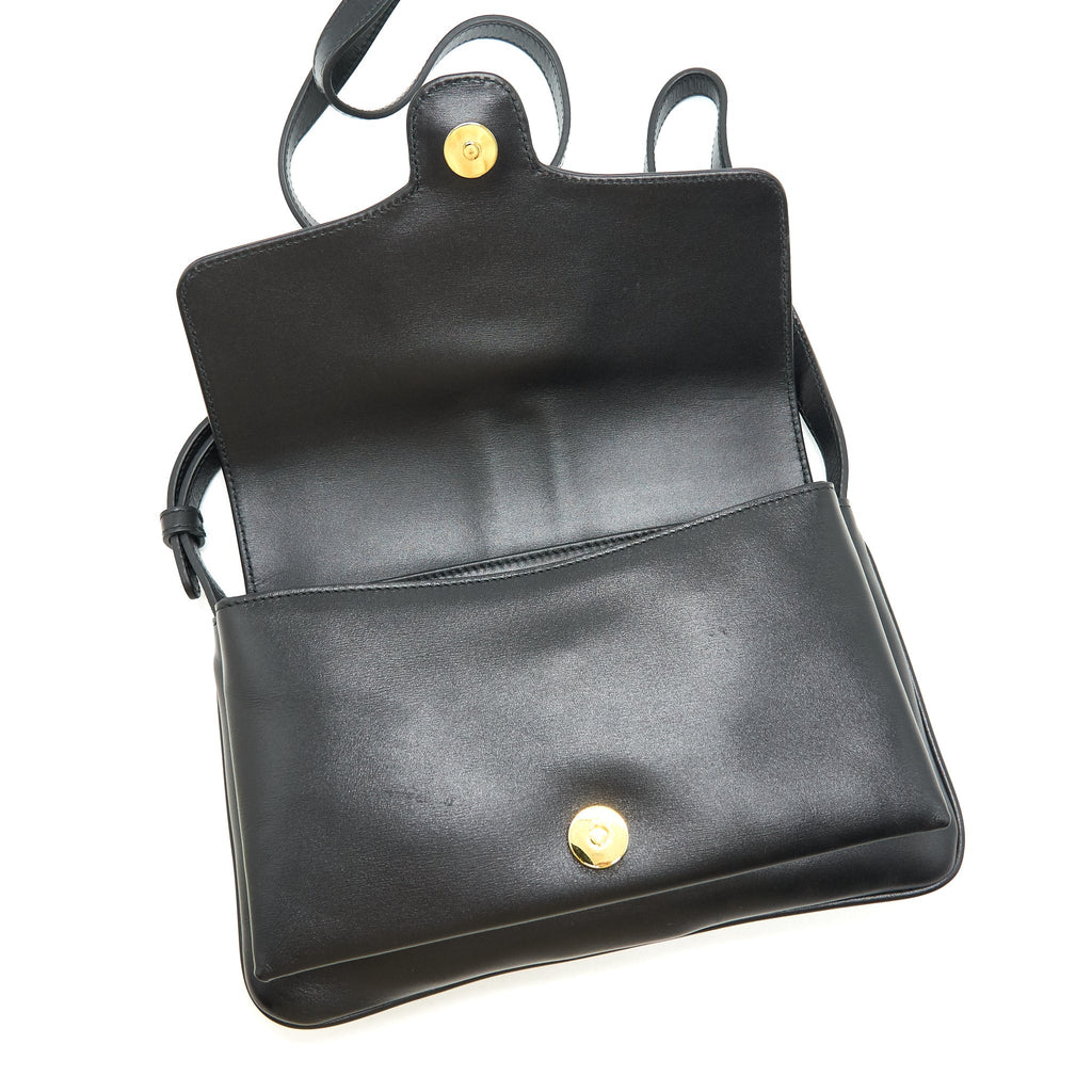 GUCCI ARLI SMALL SHOULDER BAG BLACK GHW