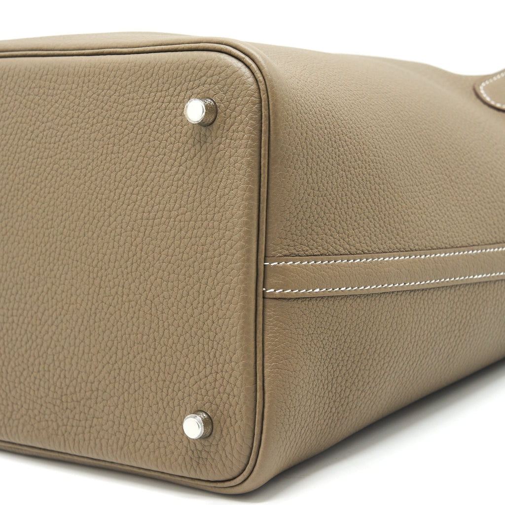HERMES PICOTIN LOCK 22 ETOUPE SHW