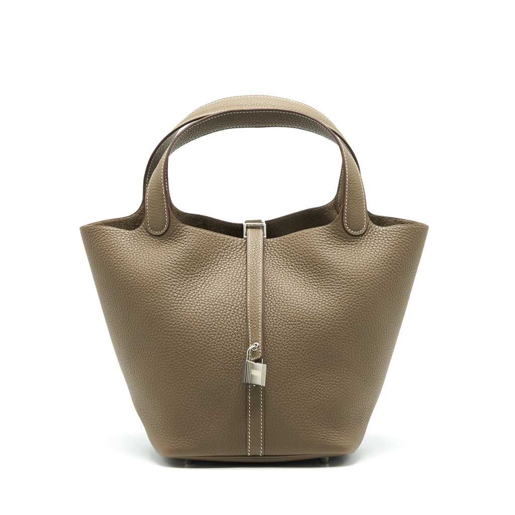 HERMES PICOTIN LOCK 22 ETOUPE SHW