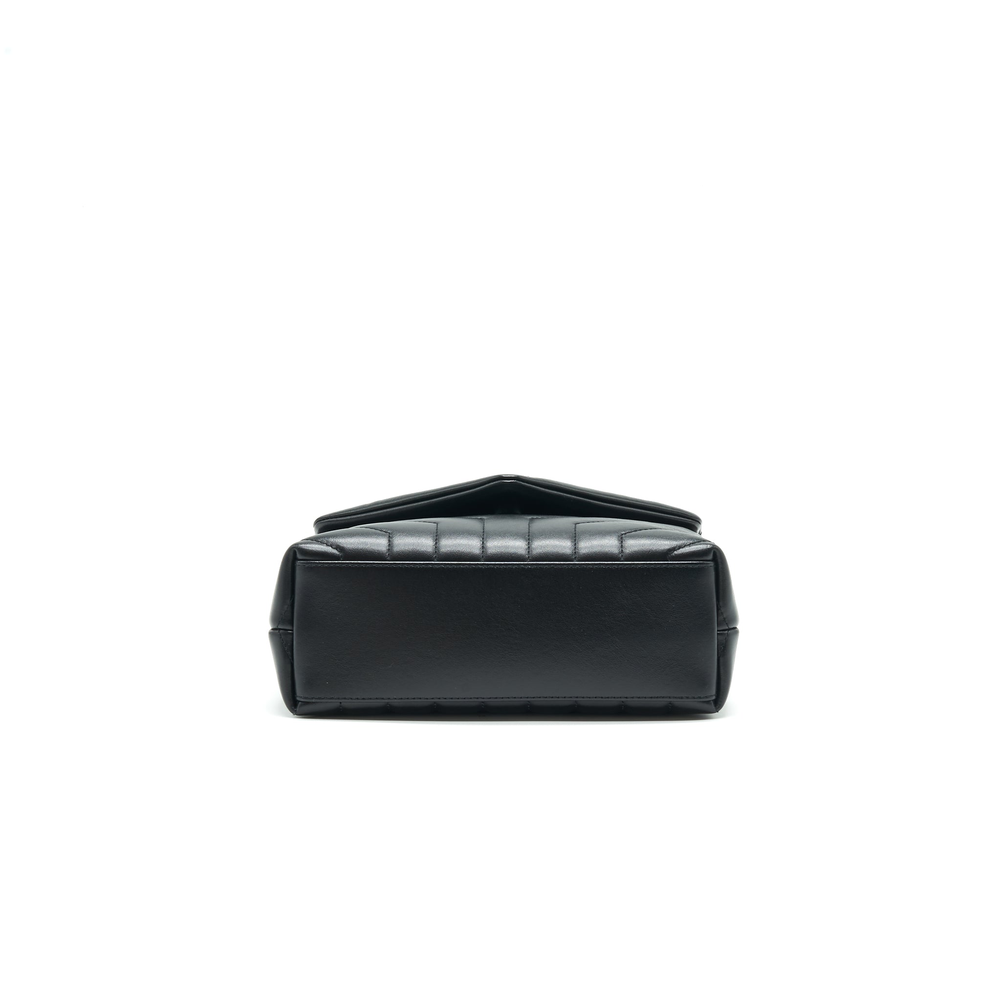 SAINT LAURENT SMALL LOULOU BAG BLACK SHW