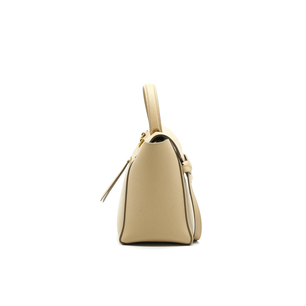 CELINE MICRO BELT BAG LIGHT TAUPE