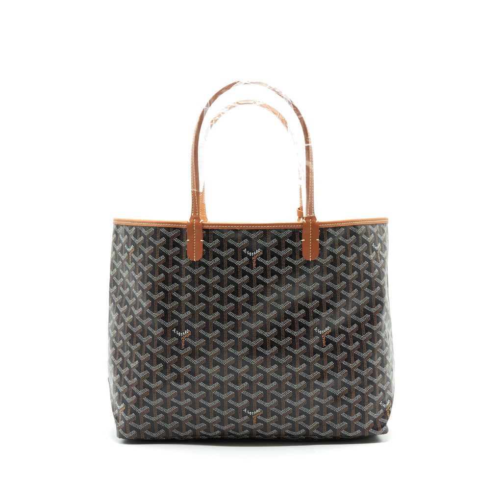 GOYARD SAINT LOUIS TOTE BAG PM BROWN