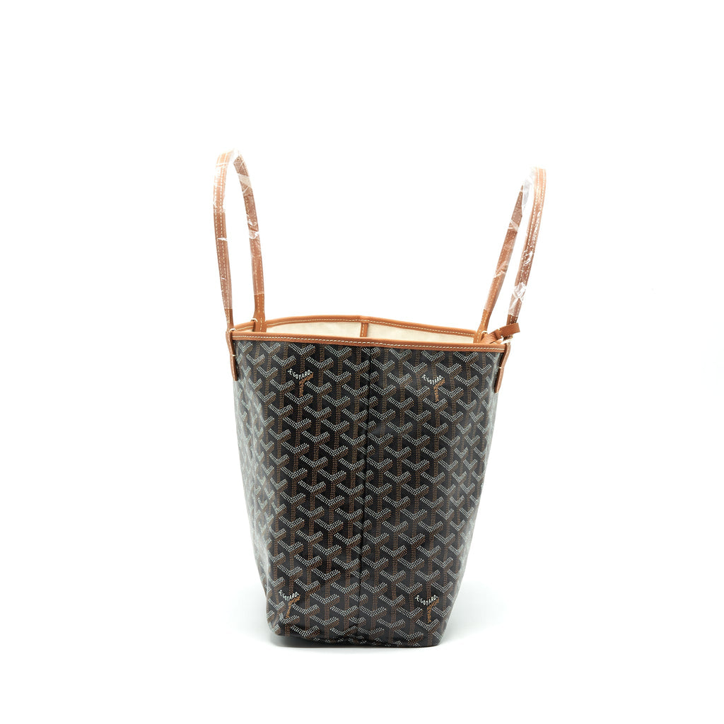 GOYARD SAINT LOUIS TOTE BAG PM BROWN