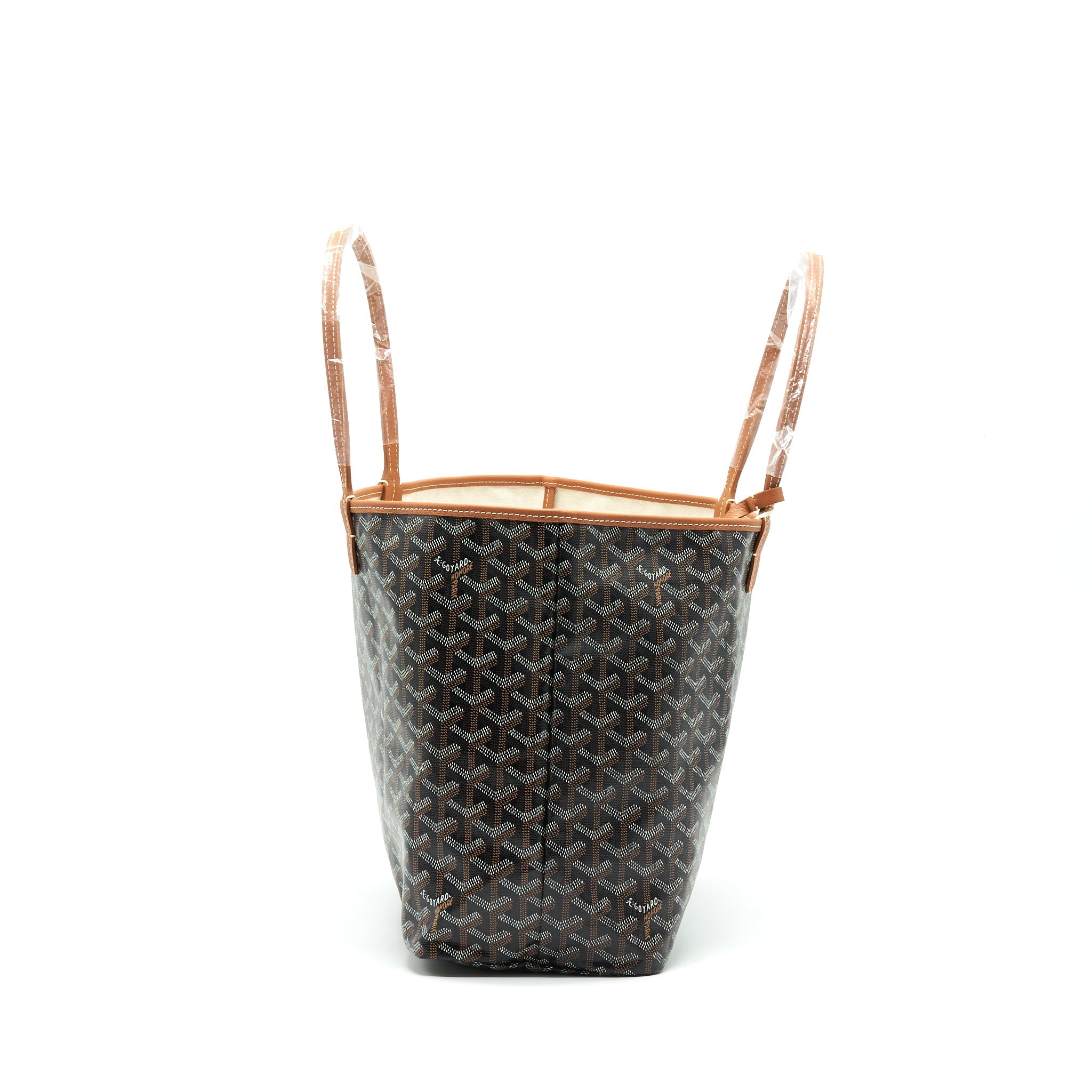 GOYARD SAINT LOUIS TOTE BAG PM BROWN