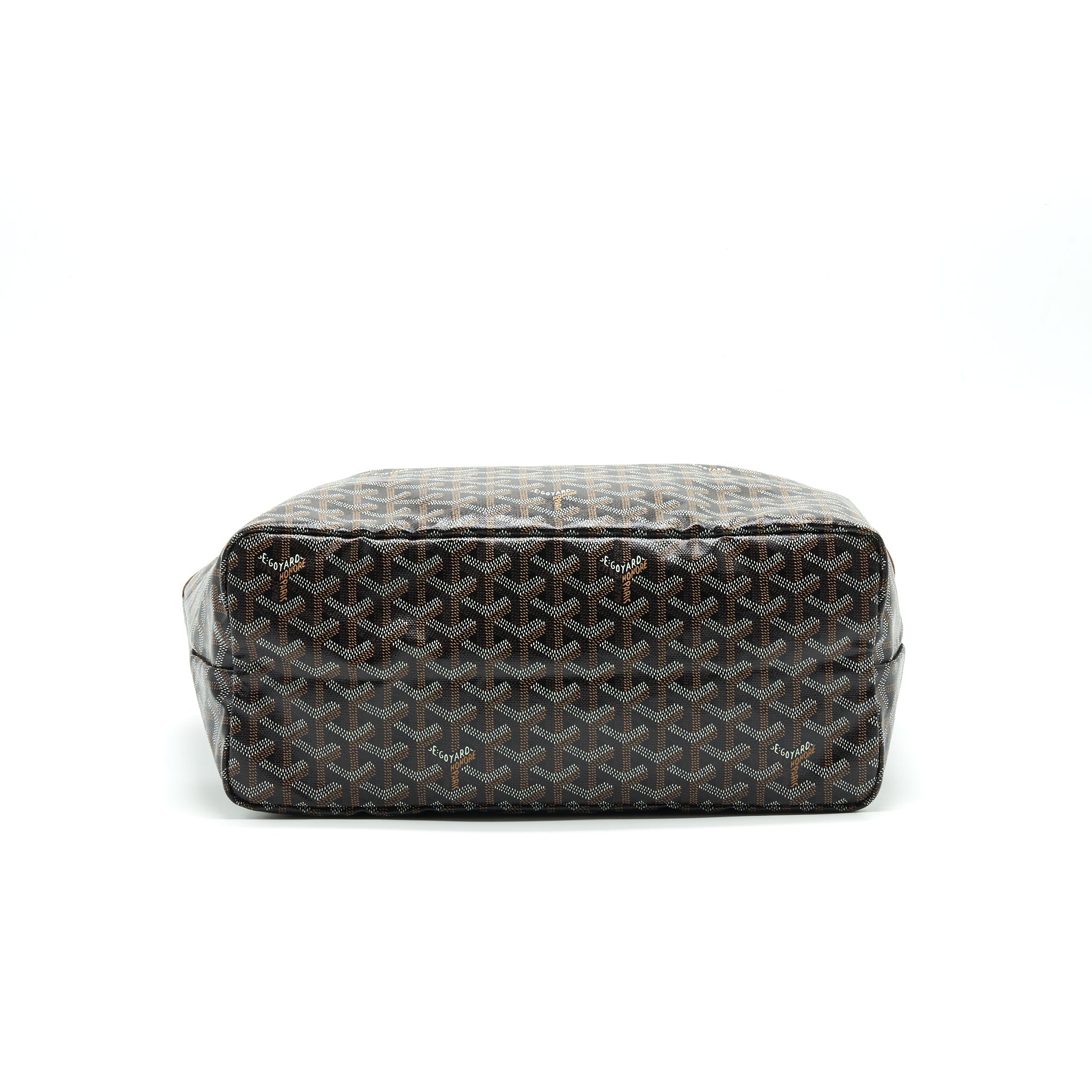 GOYARD SAINT LOUIS TOTE BAG PM BROWN