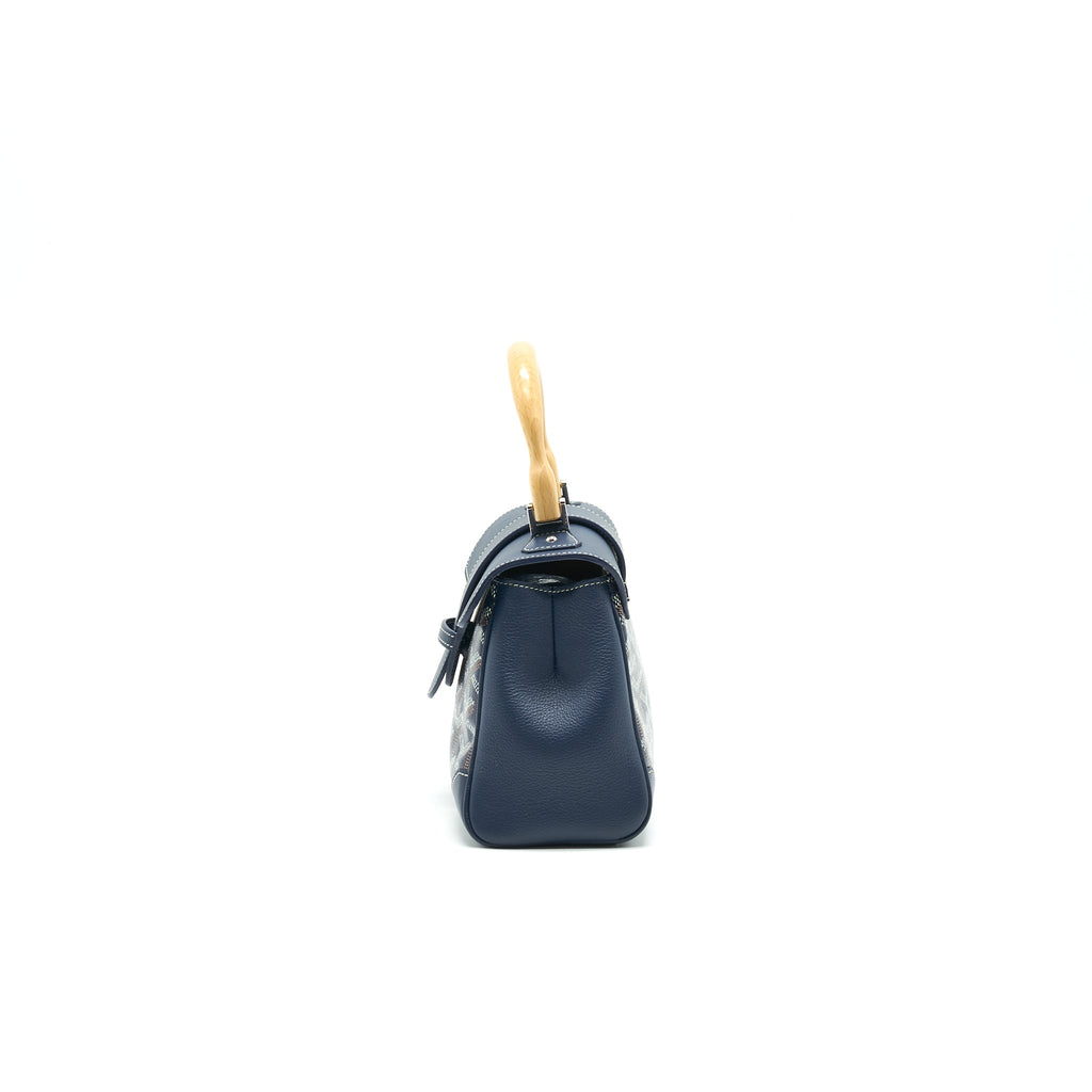 GOYARD MINI SAIGON BAG NAVY