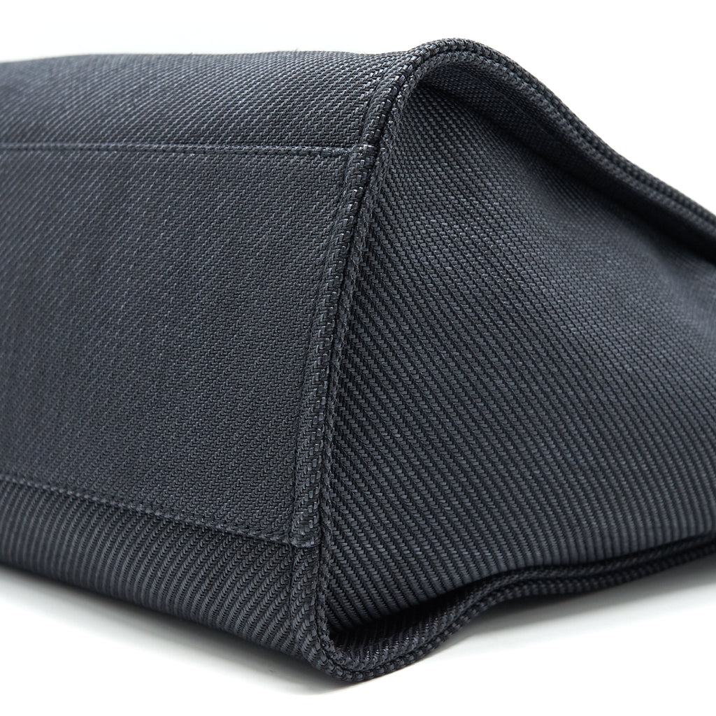 CHANEL MEDIUM DEAUVILLE TOTE IN BLACK GHW