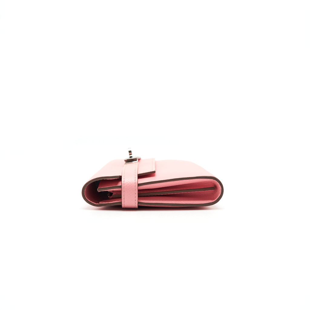 HERMES KELLY LONG WALLET PINK