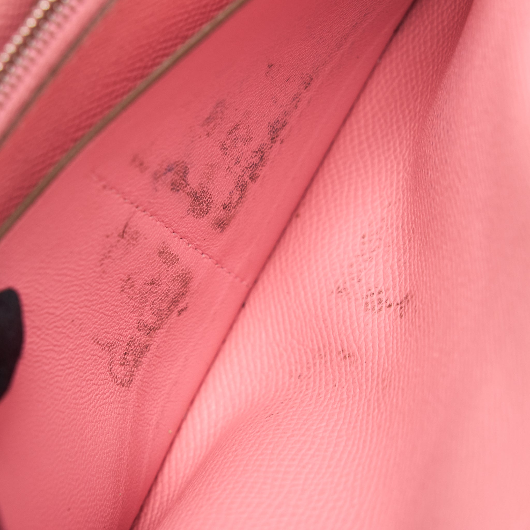 HERMES KELLY LONG WALLET PINK