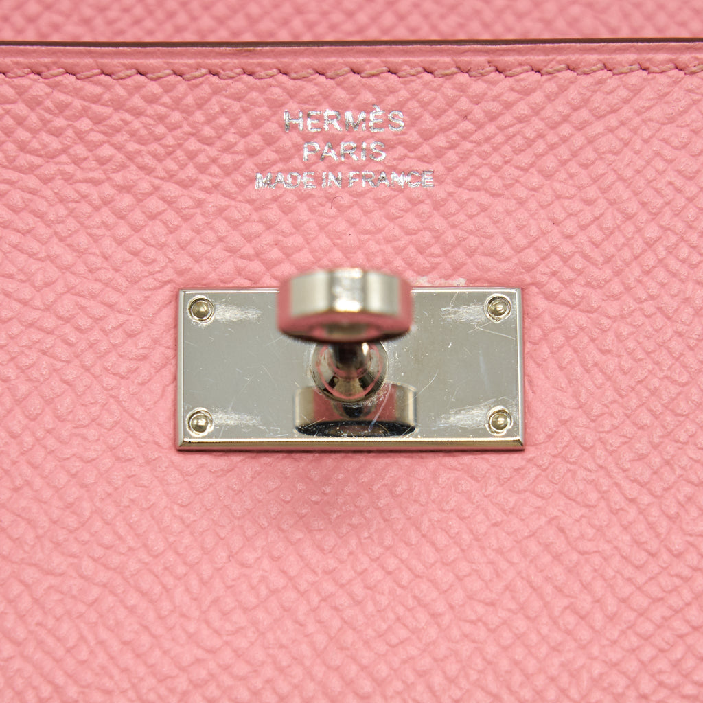 HERMES KELLY LONG WALLET PINK