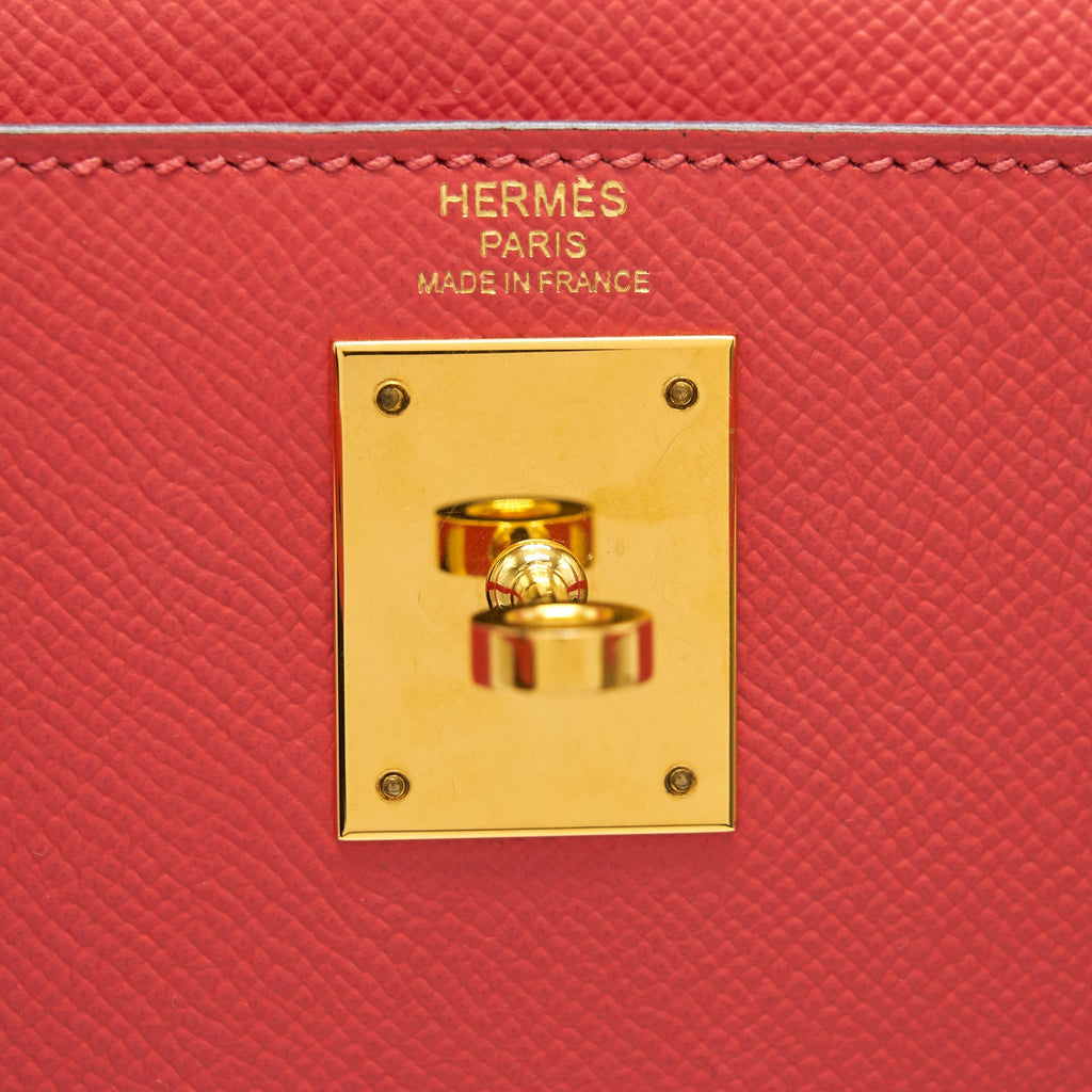 HERMES KELLY 28 ROSE JAIPUR GHW