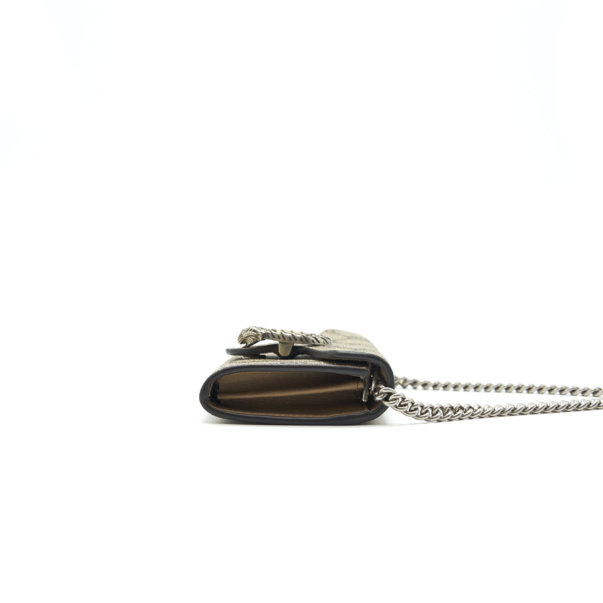 GUCCI DIONYSUS CARD HOLDER WITH CHAIN