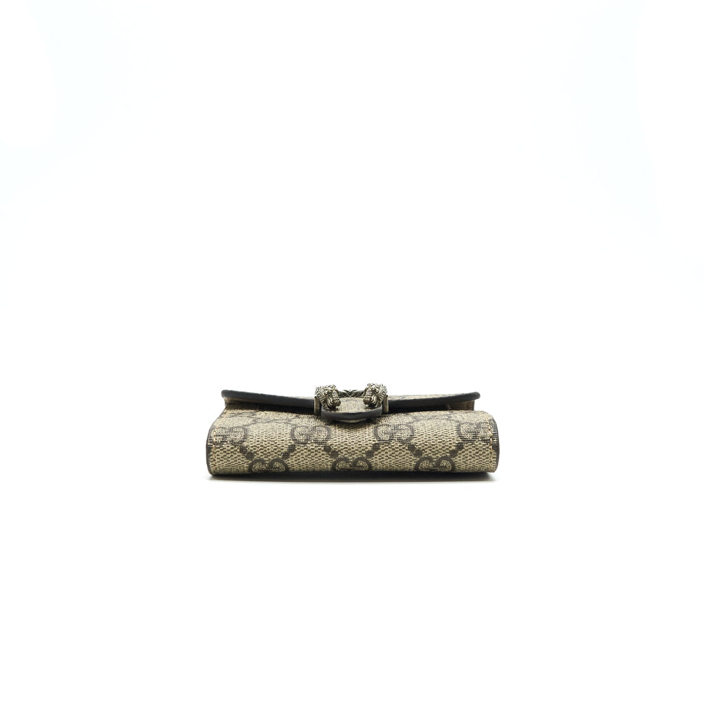 GUCCI DIONYSUS CARD HOLDER WITH CHAIN