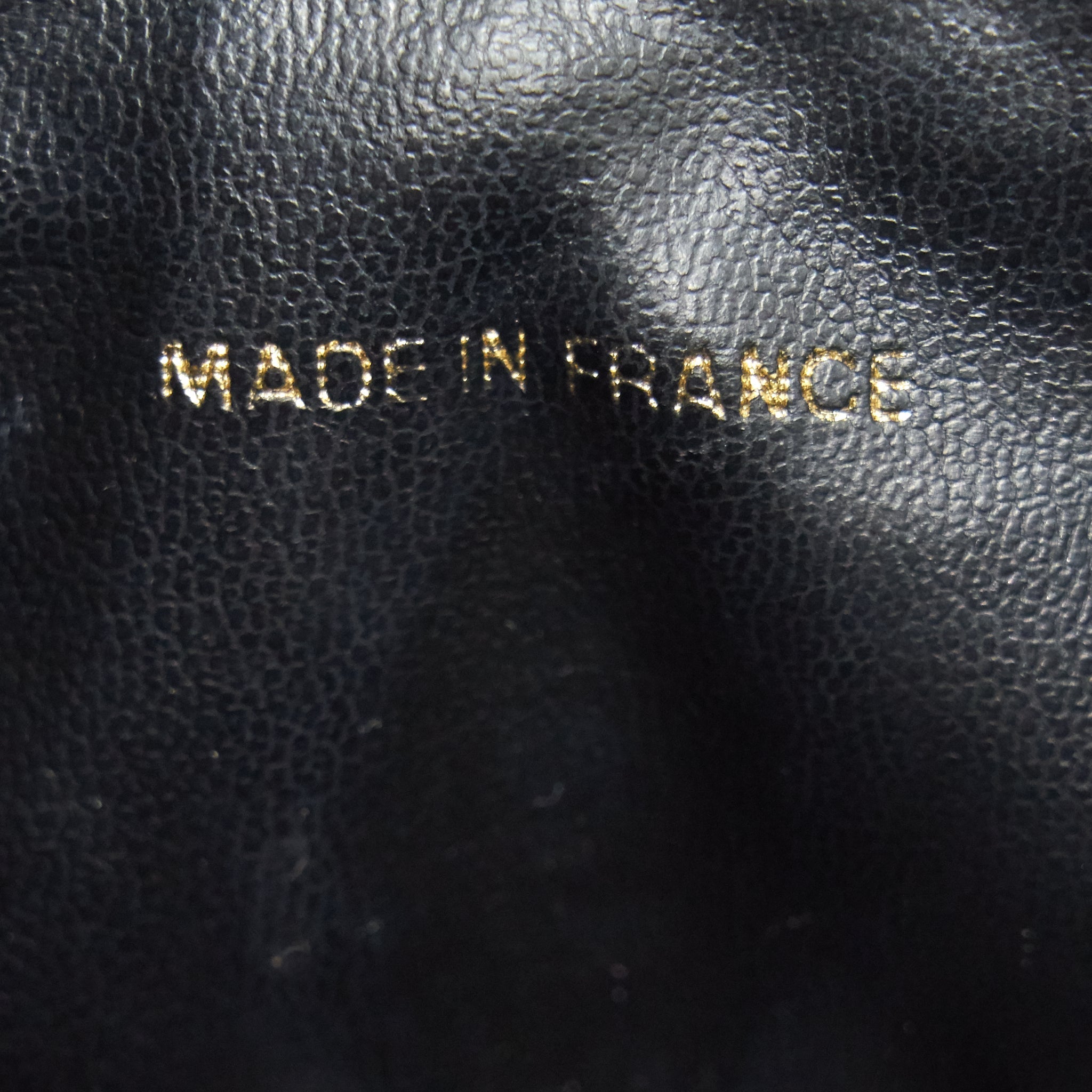 CHANEL VINTAGE VANITY CASE CAVIAR BLACK GHW