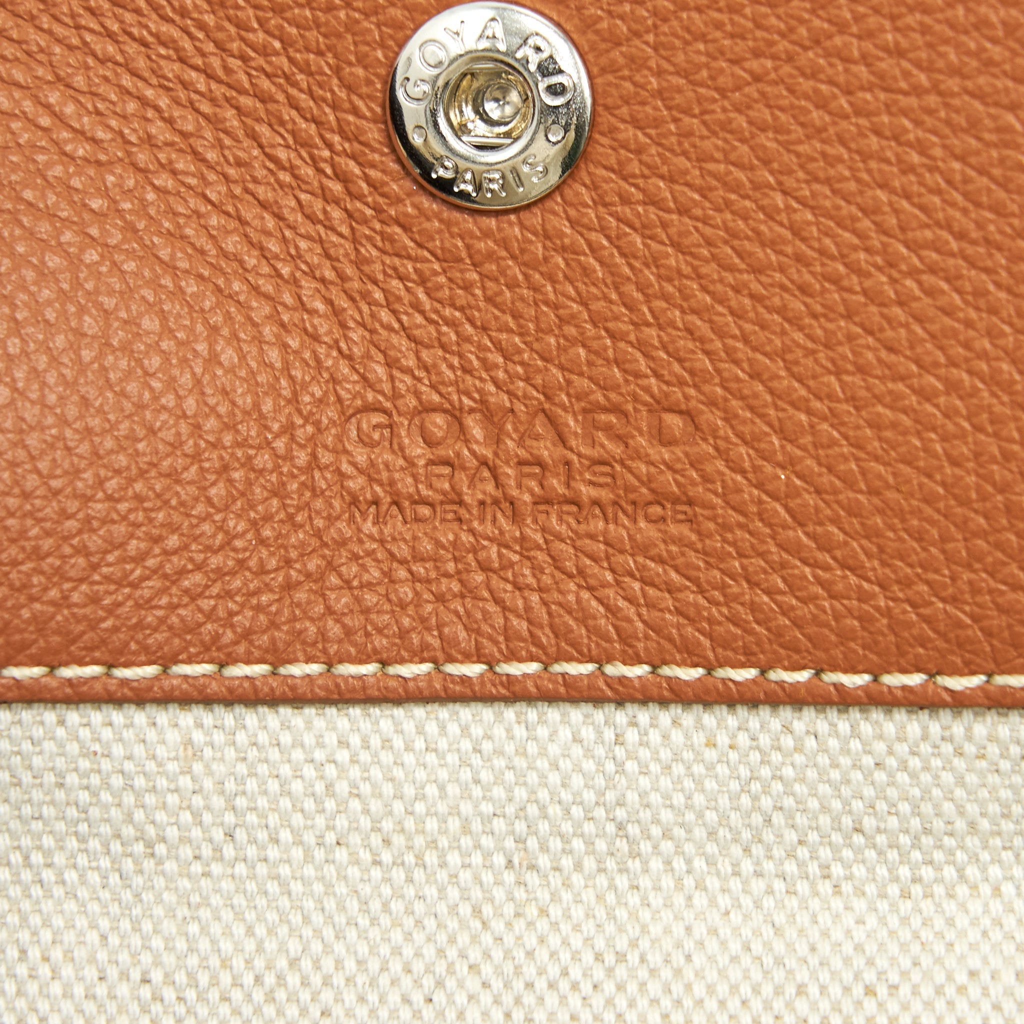 GOYARD SAINT LOUIS TOTE BAG PM BROWN