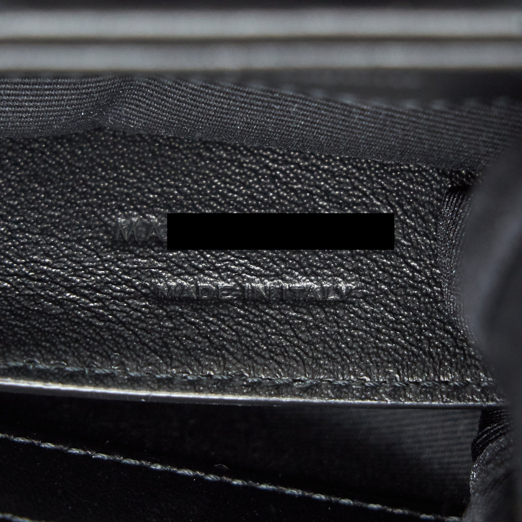 SAINT LAURENT SMALL LOULOU BAG BLACK SHW