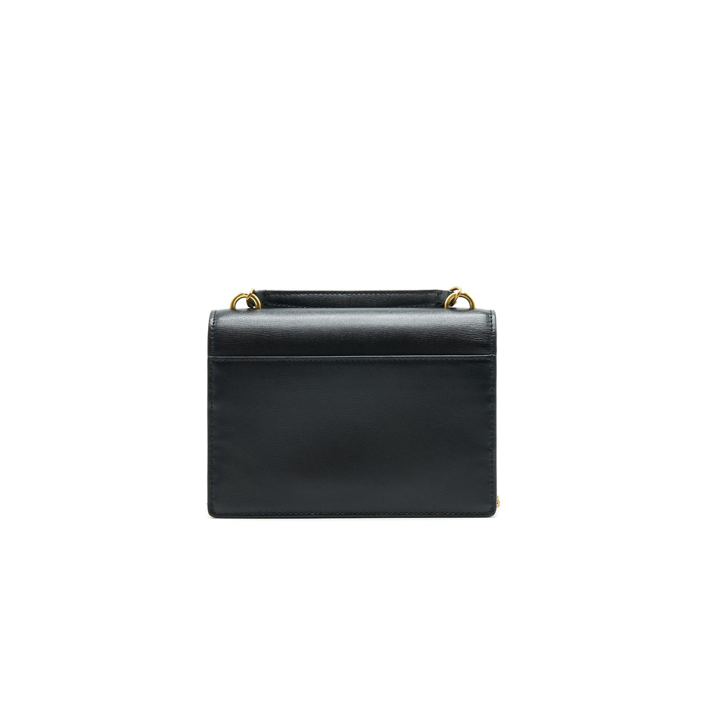 SAINT LAURRNT SUNSET CHAIN WALLET BLACK GHW