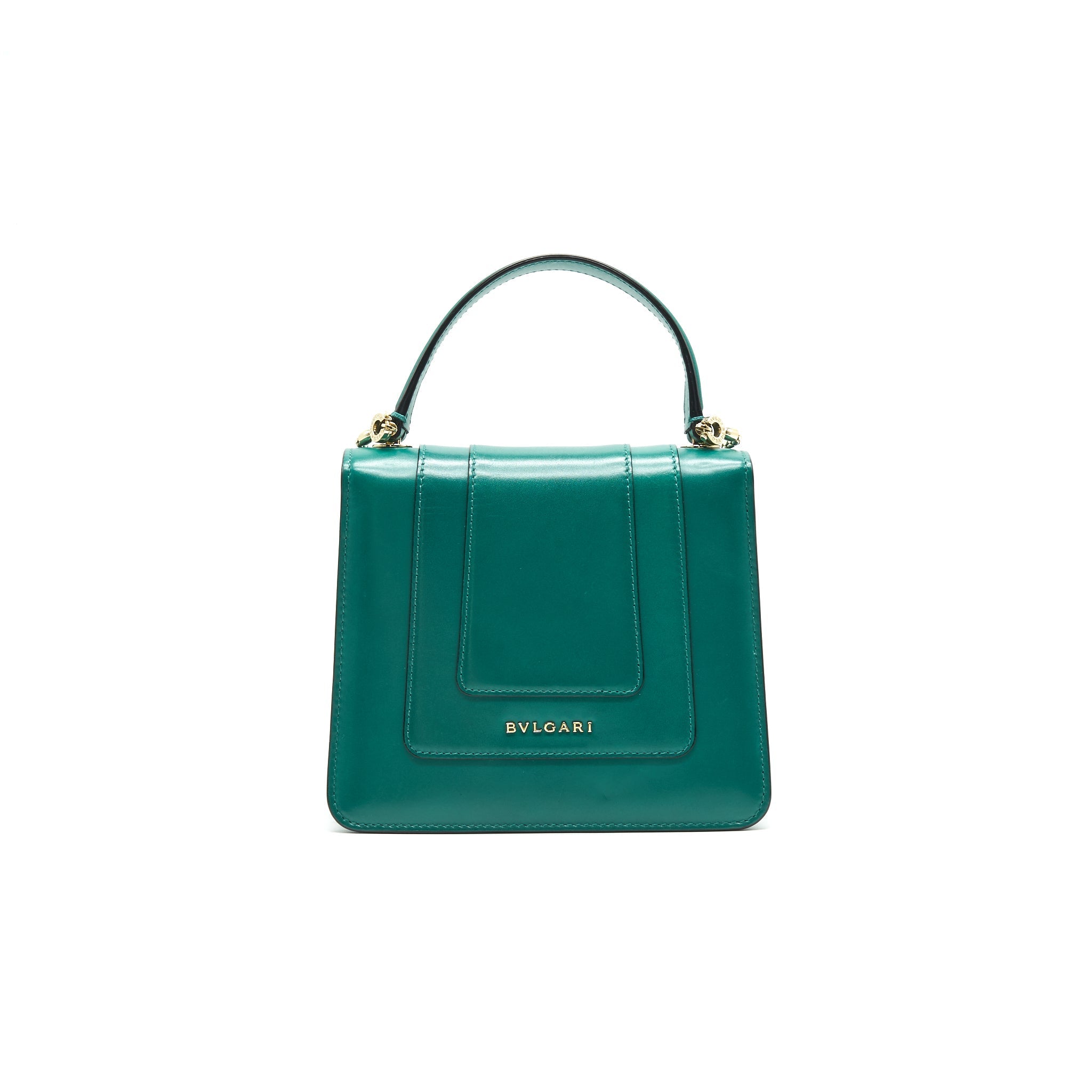 BVLGARI SERPENTI FOREVER CROSSBODY BAG GREEN