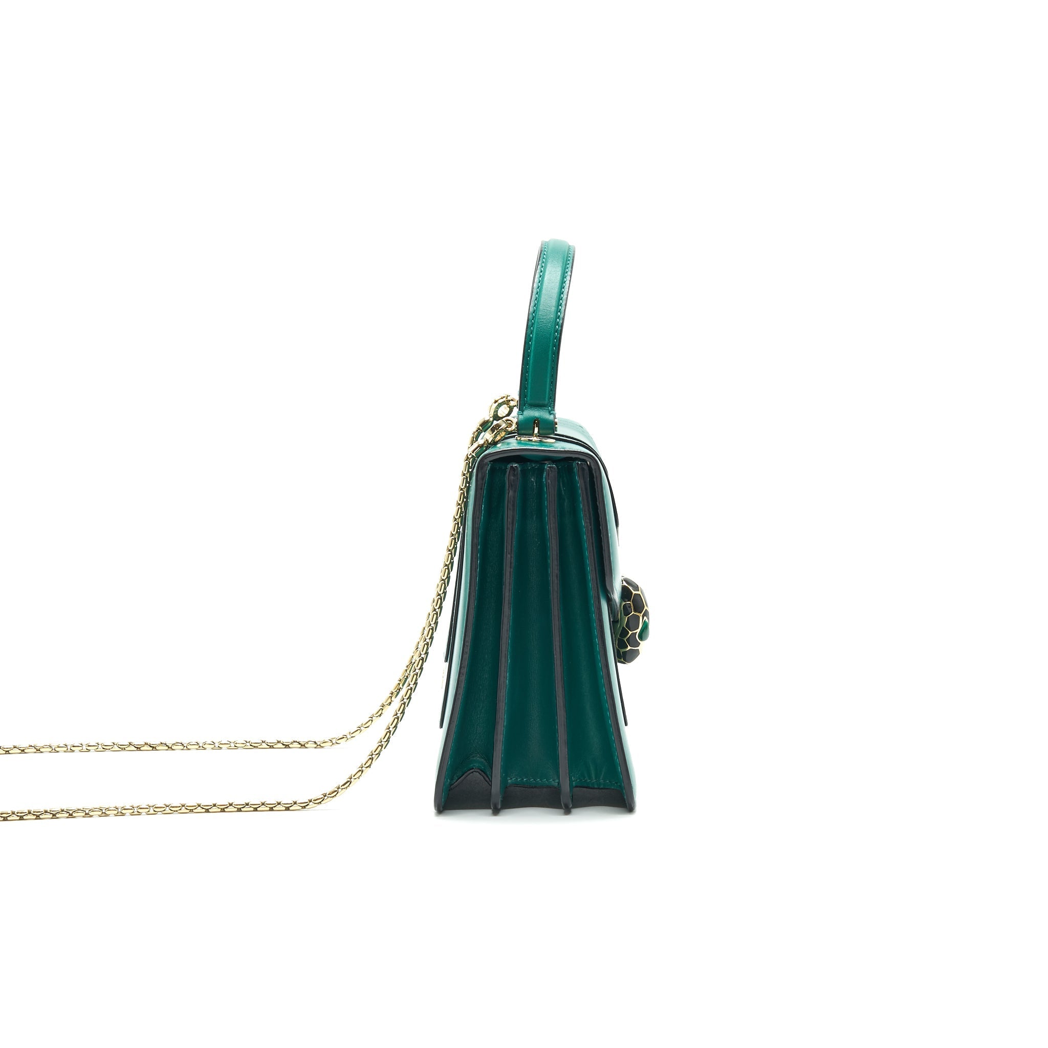 BVLGARI SERPENTI FOREVER CROSSBODY BAG GREEN