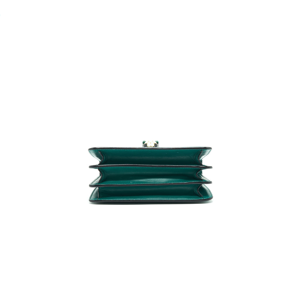 BVLGARI SERPENTI FOREVER CROSSBODY BAG GREEN