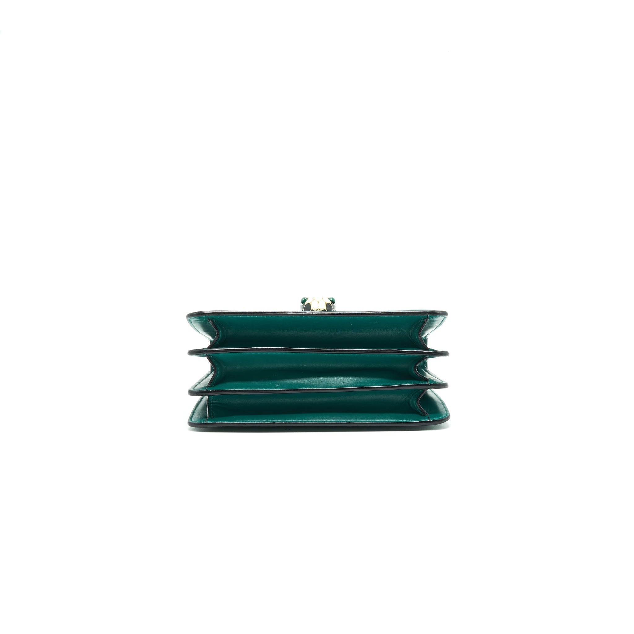 BVLGARI SERPENTI FOREVER CROSSBODY BAG GREEN