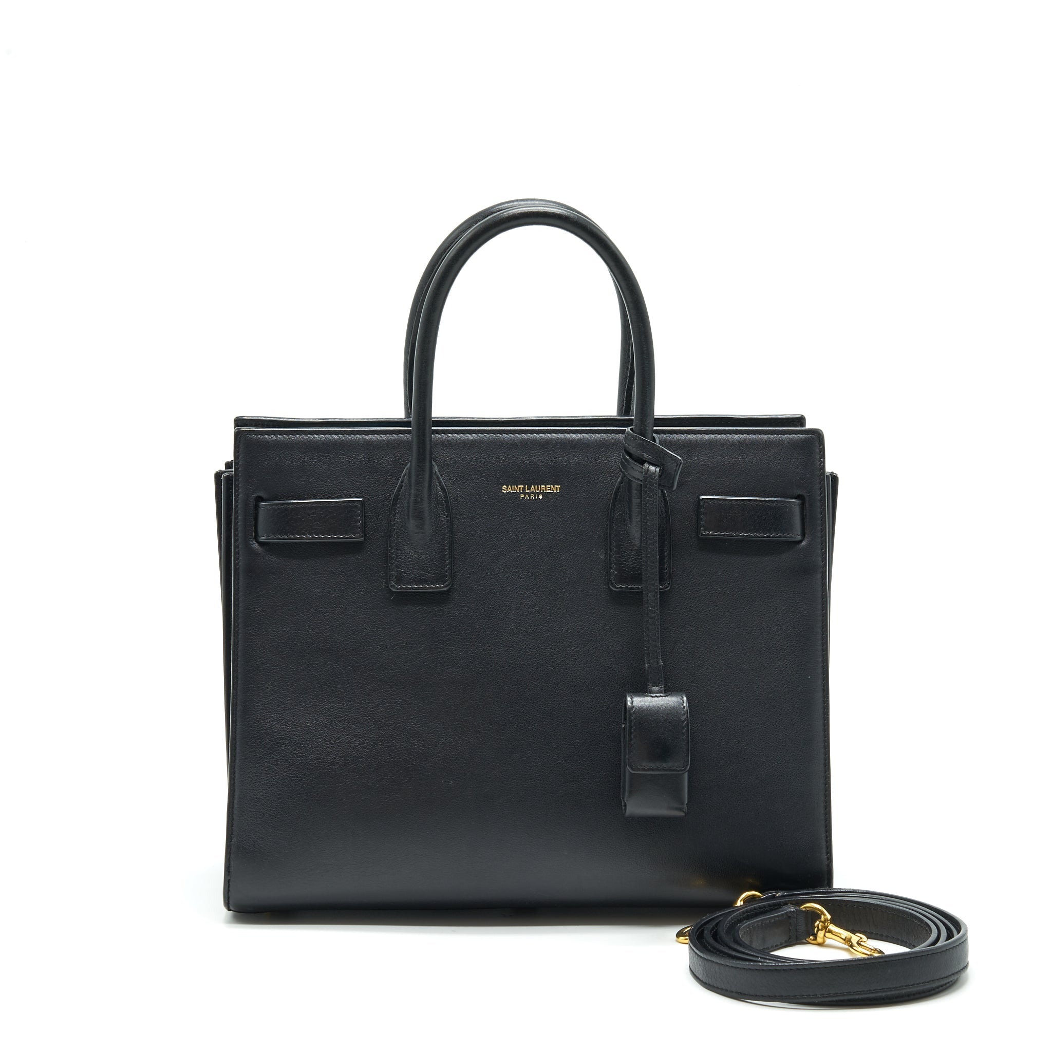 SAINT LAURENT SAC DE JOUR BLACK GHW