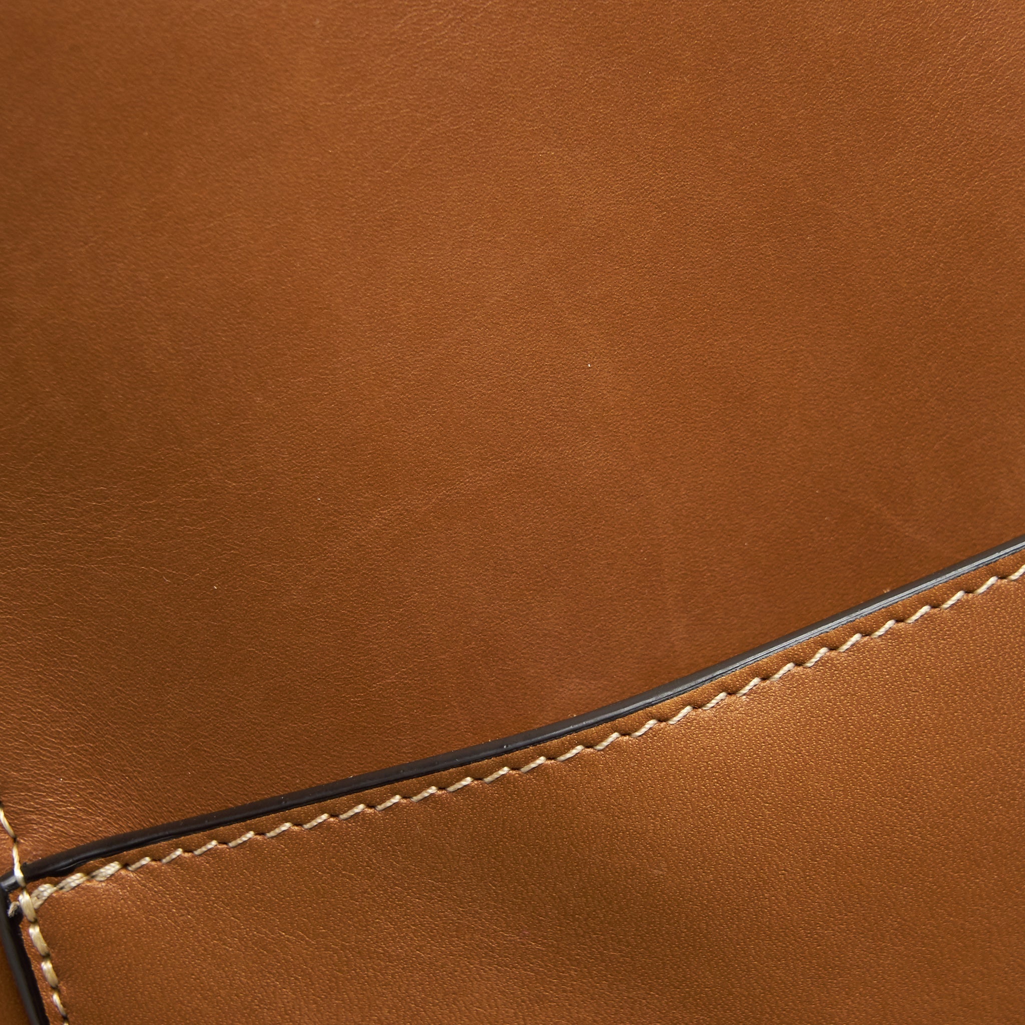 CELINE SANGLE BUCKET BAG BROWN GHW